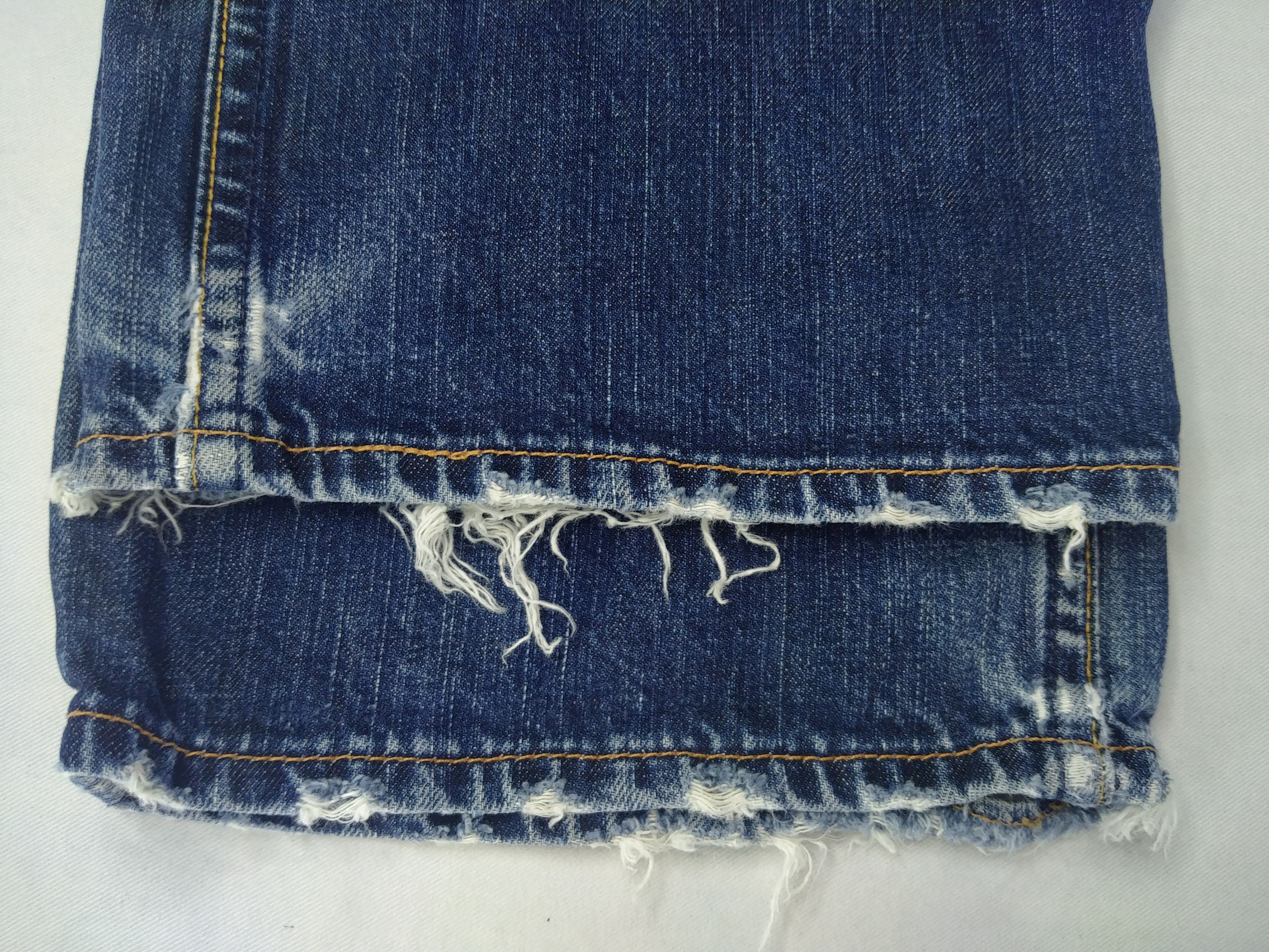Levi's Blue Vintage Levi's 502 Distressed Denim 38x32 -JN828 Size US 38 / EU 54 - 13 Thumbnail