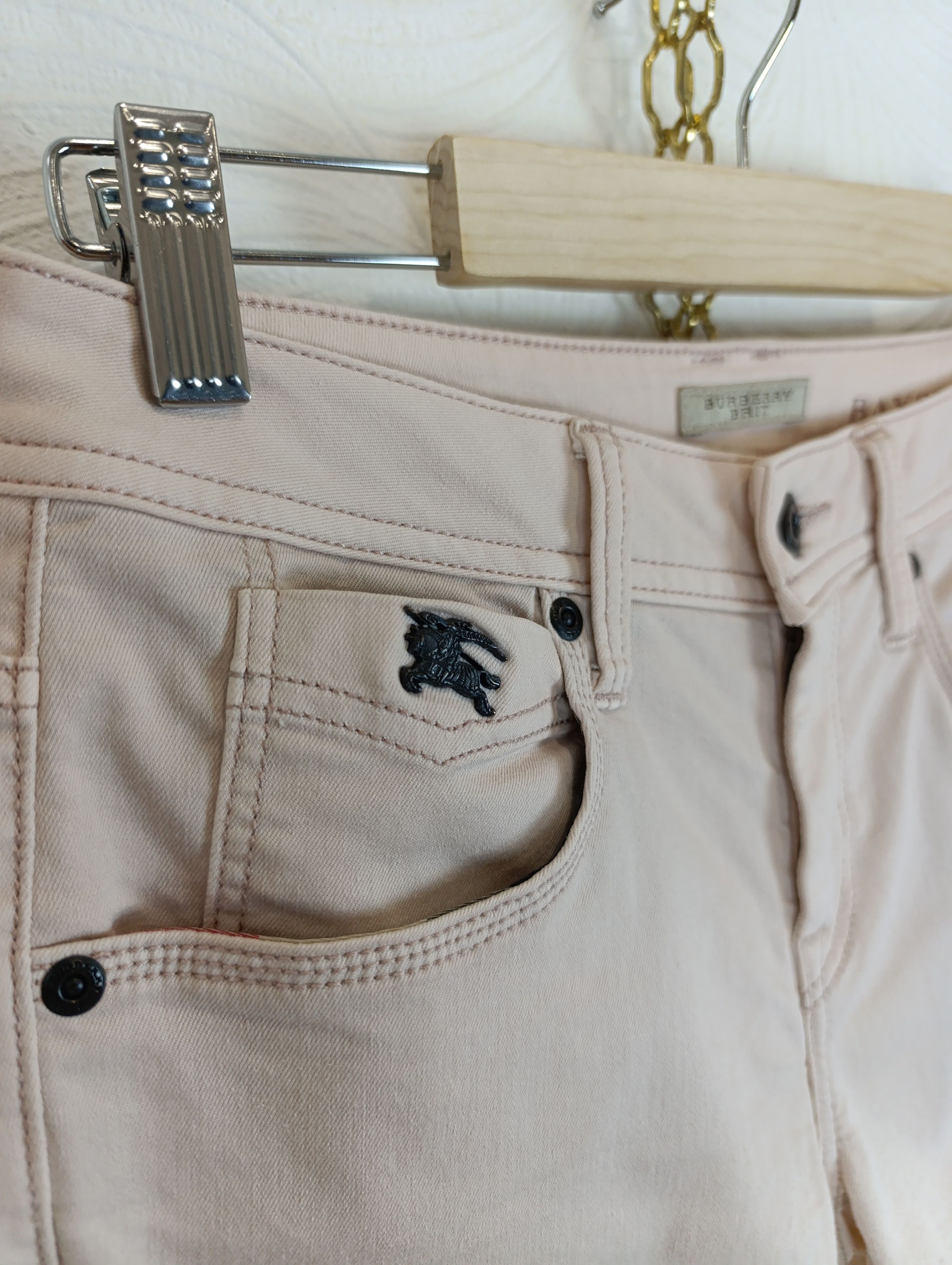 Burberry × Designer BURBERRY BRIT BAYSWATER WOMENS SKINNY ANKLE JEANS Size 26" / US 2 / IT 38 - 2 Thumbnail