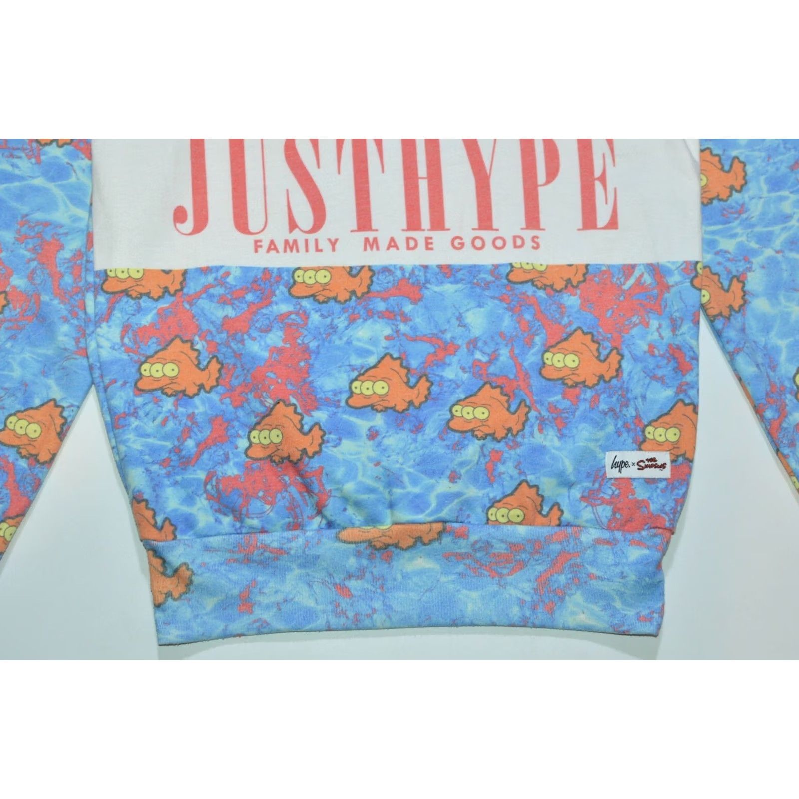 Vintage Hype x Simpsons Sweatshirt Size XS Three Eyed Fish 2014 LS Top Men's Size US XS / EU 42 / 0 - 3 Thumbnail