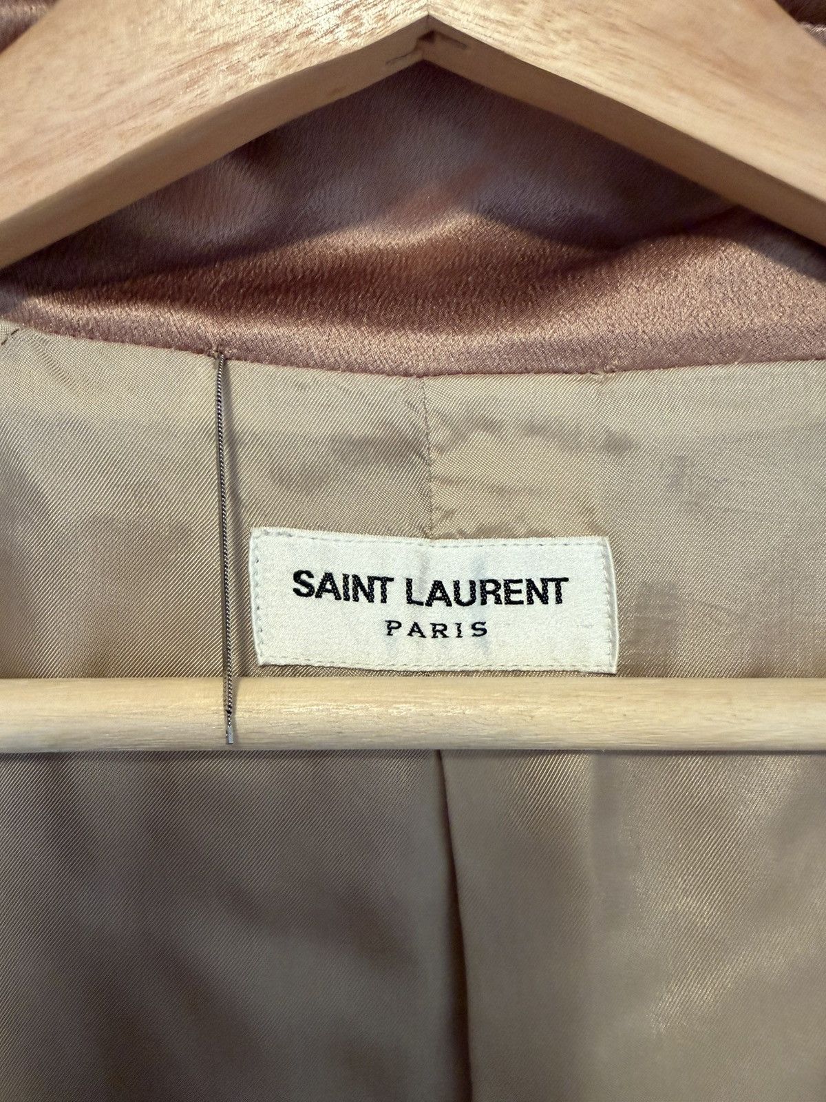 Saint Laurent Paris Saint Laurent Silk Zip Up Jacket Size US M / EU 48-50 / 2 - 5 Thumbnail