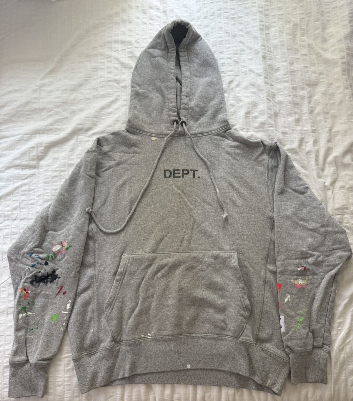 Gallery Dept. DEPT LOGO PAINTED HOODIE. Size US L / EU 52-54 / 3 - 3 Thumbnail