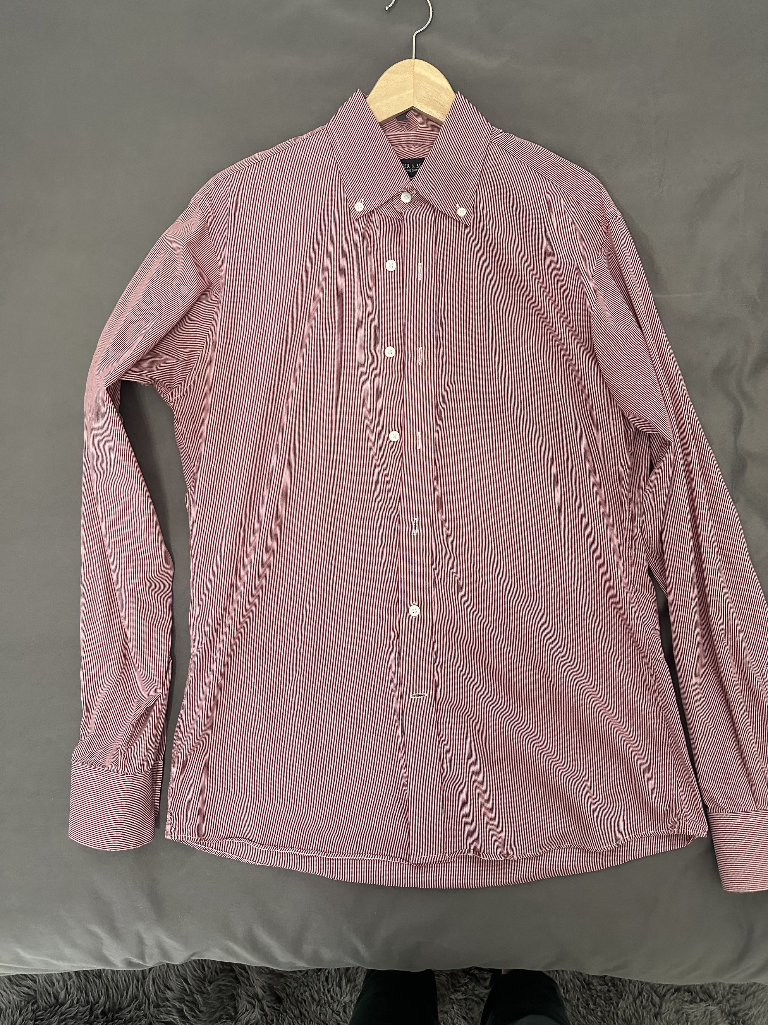 Spier & Mackay Fine Red Stripe Button Up Size US M / EU 48-50 / 2 - 1 Thumbnail