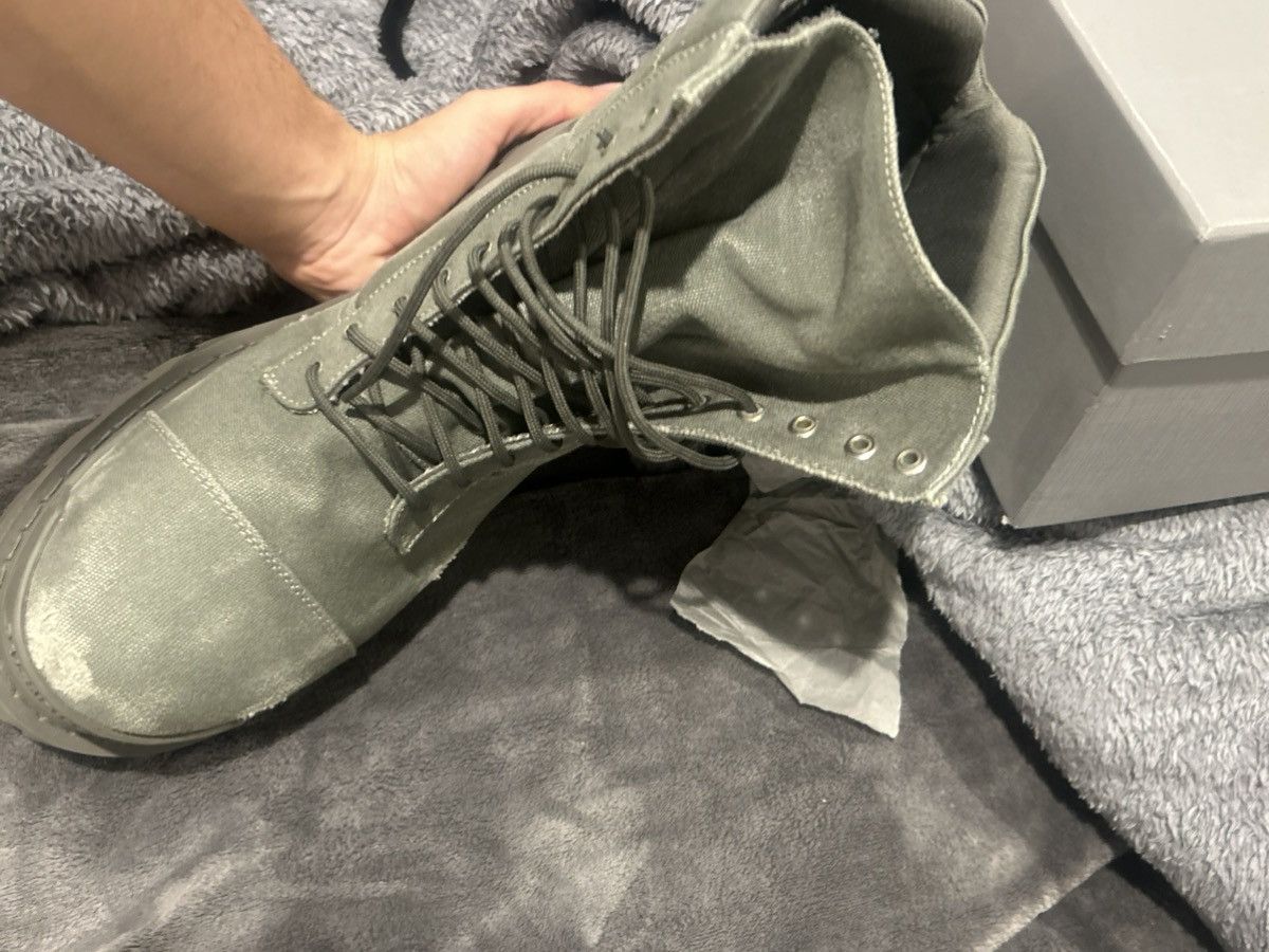Balenciaga Balenciaga green strike boots canvas Size US 13 / EU 46 - 15 Thumbnail