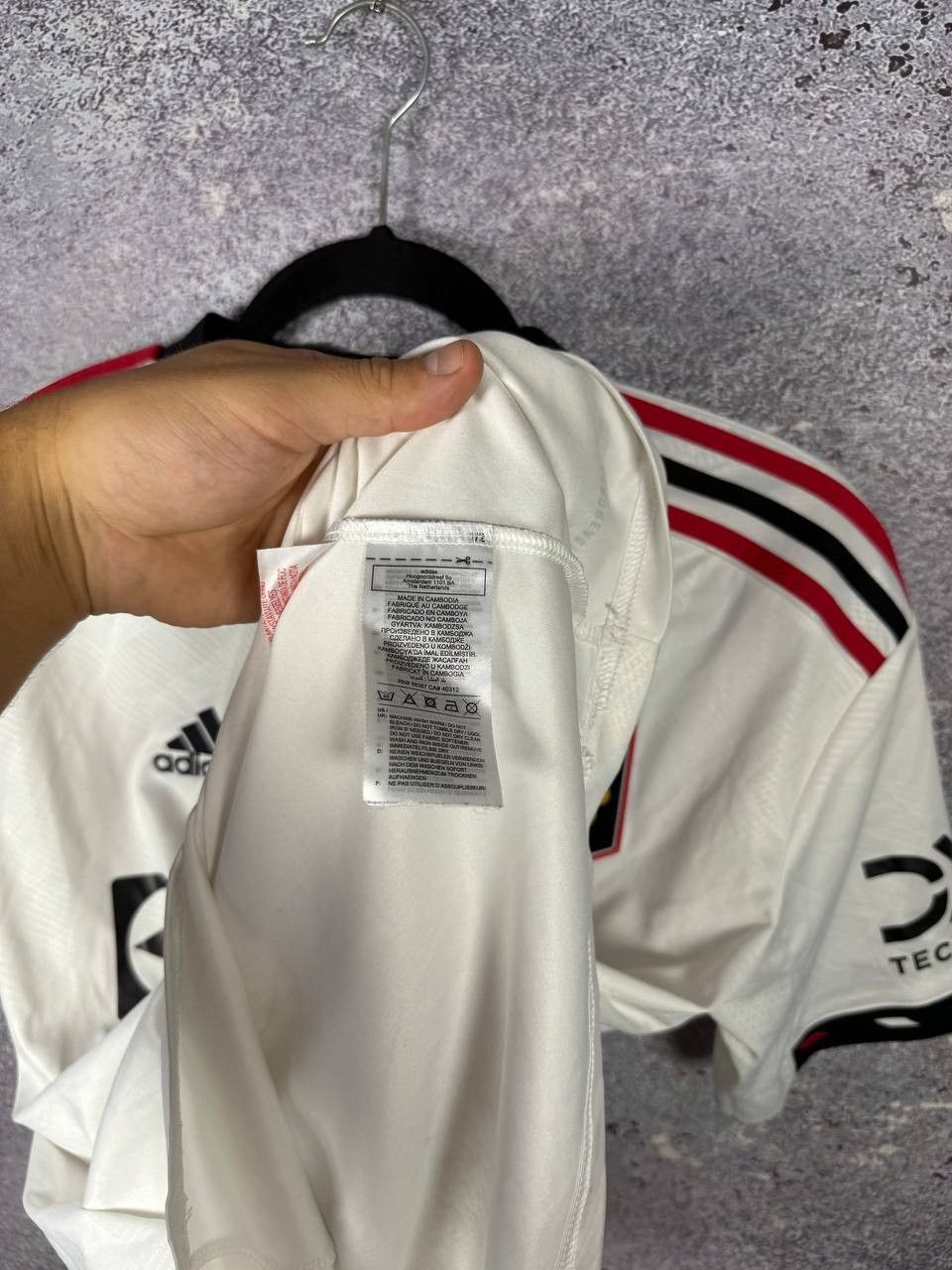 Adidas CASEMIRO Manchester United 2022/23 Away Adidas Soccer Jersey Size US S / EU 44-46 / 1 - 12 Thumbnail