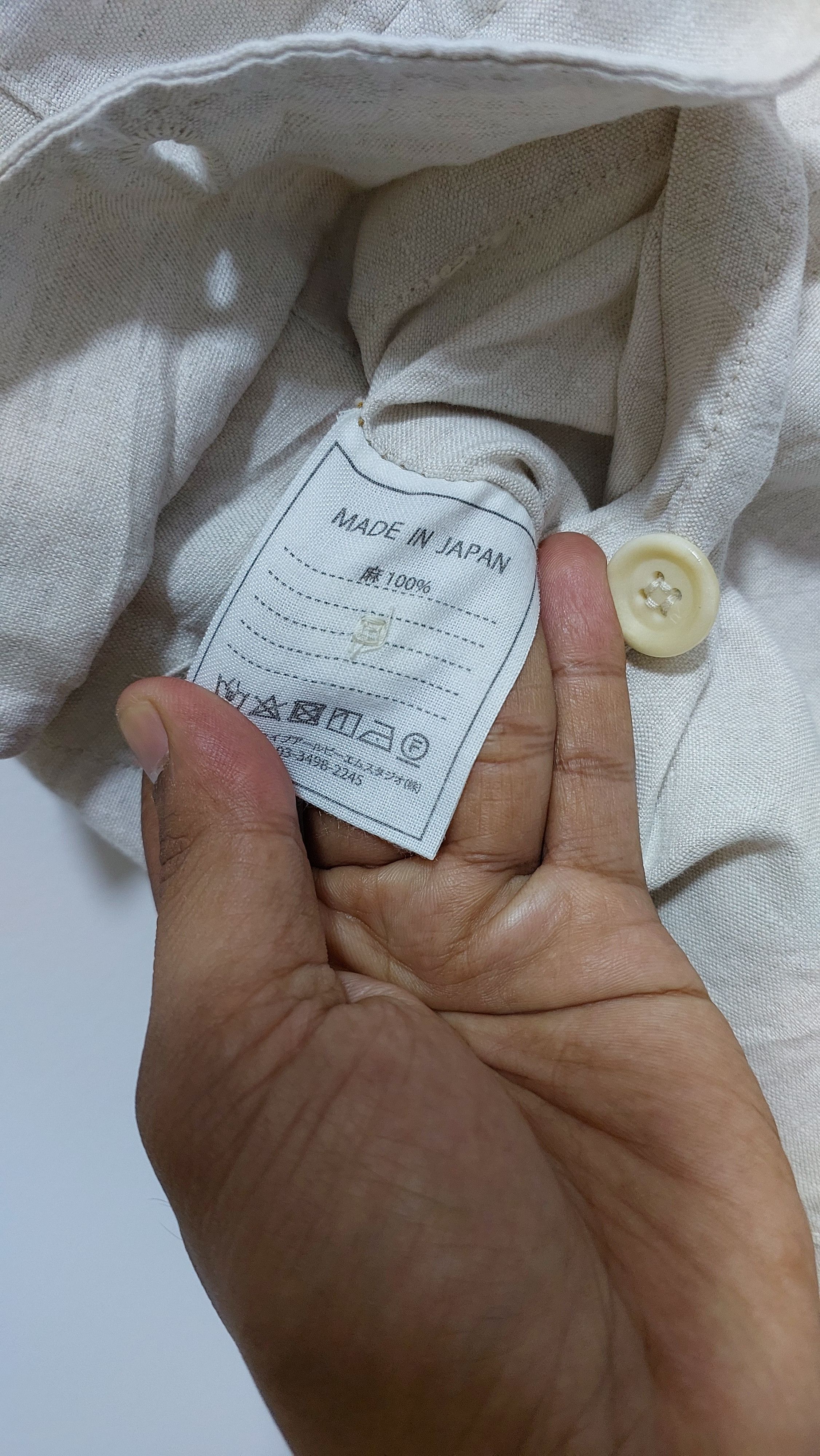 45rpm VINTAGE 45RPM 100% LINEN PANT Size US 28 / EU 44 - 3 Thumbnail