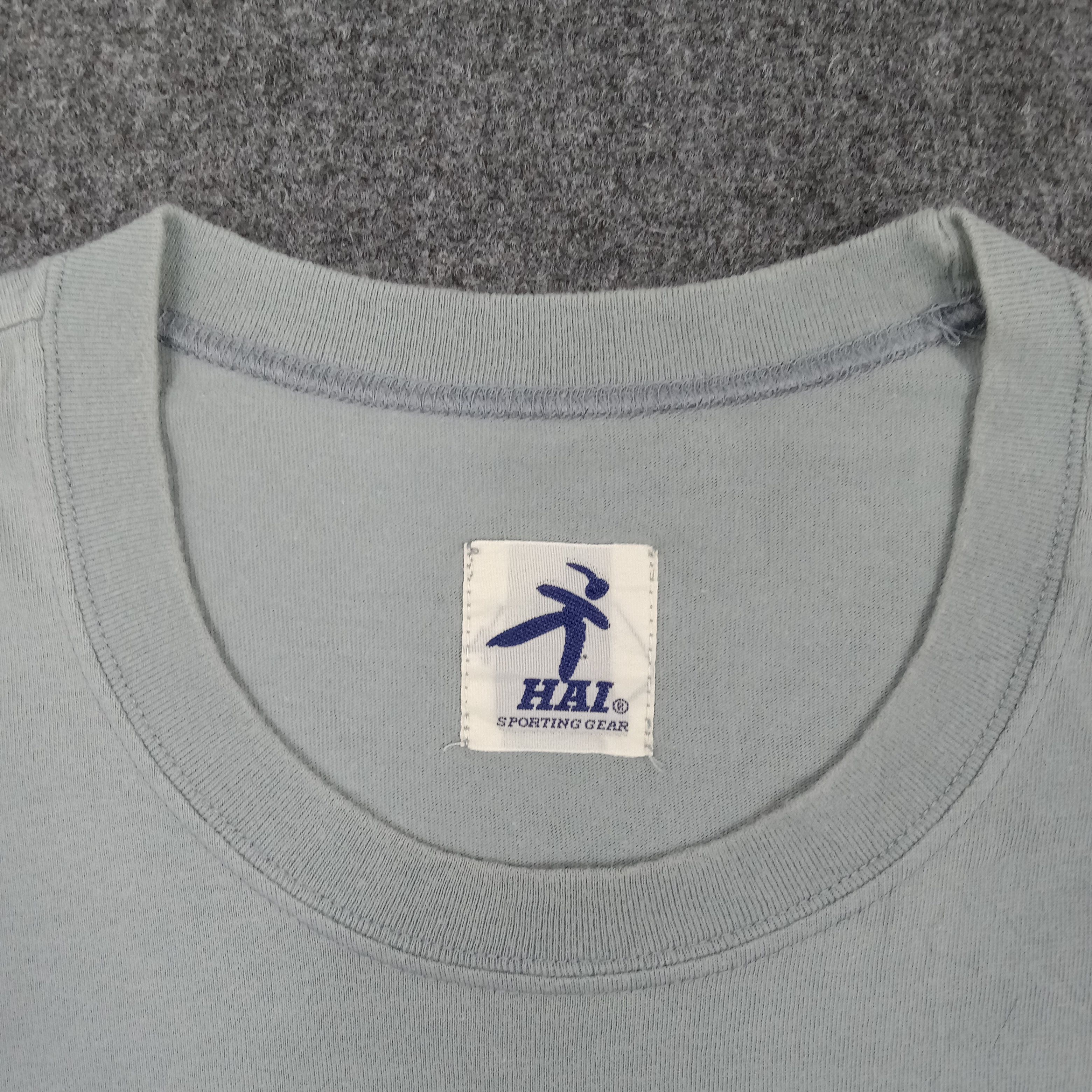Hai Sporting Gear × Issey Miyake × Vintage Hai Sporting Gear by Issey Miyake Designer Tshirt Size US L / EU 52-54 / 3 - 4 Thumbnail