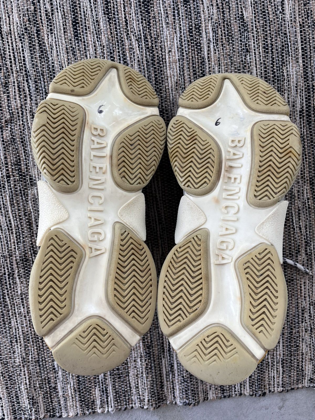 Balenciaga × Gucci Rare Balenciaga Gucci Triple S Sneakers The Hacker Project Size US 9 / EU 42 - 12 Thumbnail