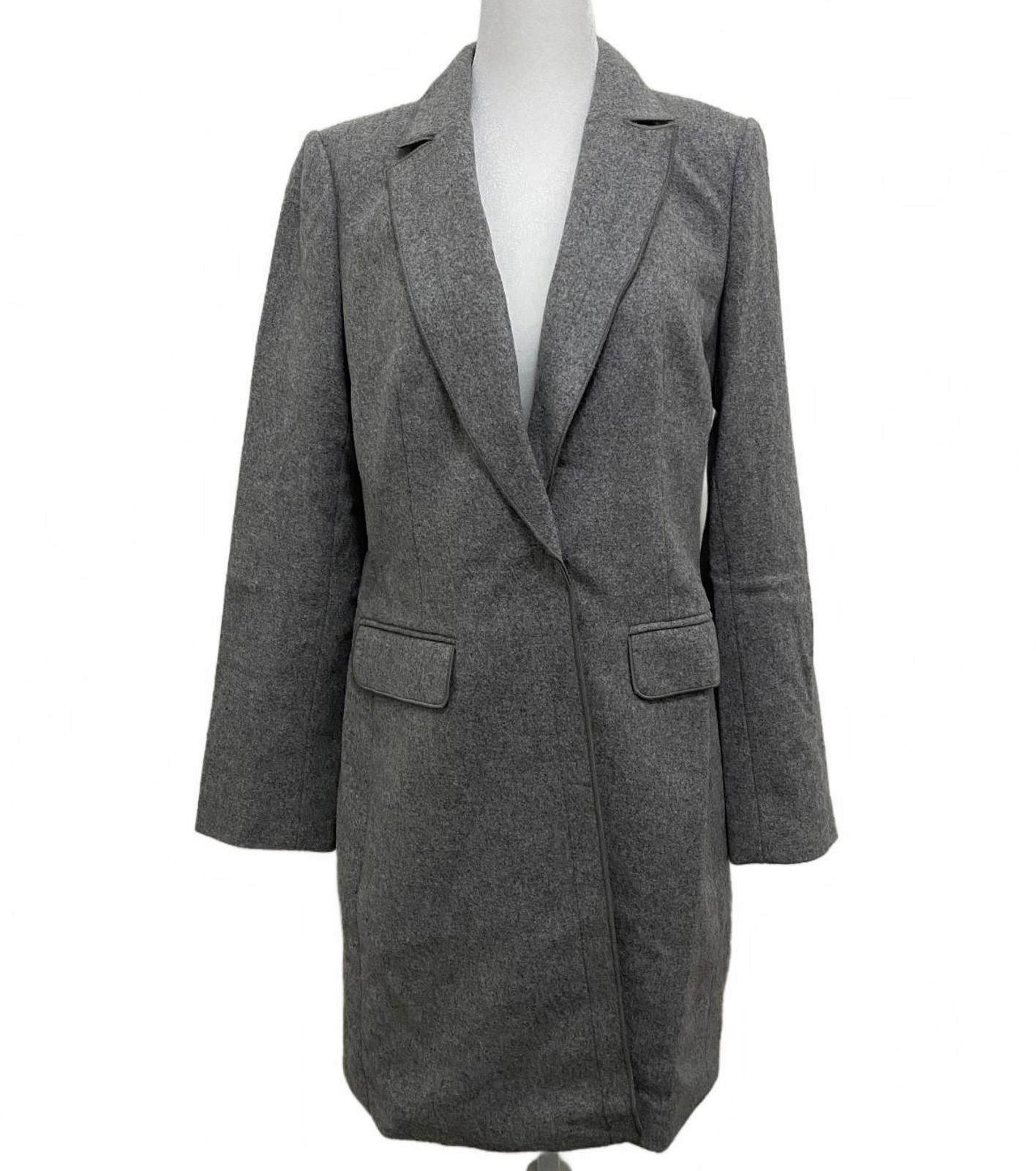 Other NOVA FIDES Blazer Wool Coat in Grey (US 4) Size S / US 4 / IT 40 - 1 Thumbnail
