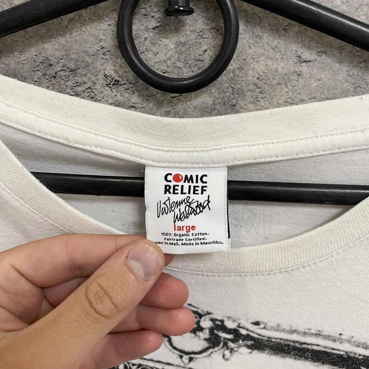 Vivienne Westwood Comic Relief T-shirt Big Logo Tee
