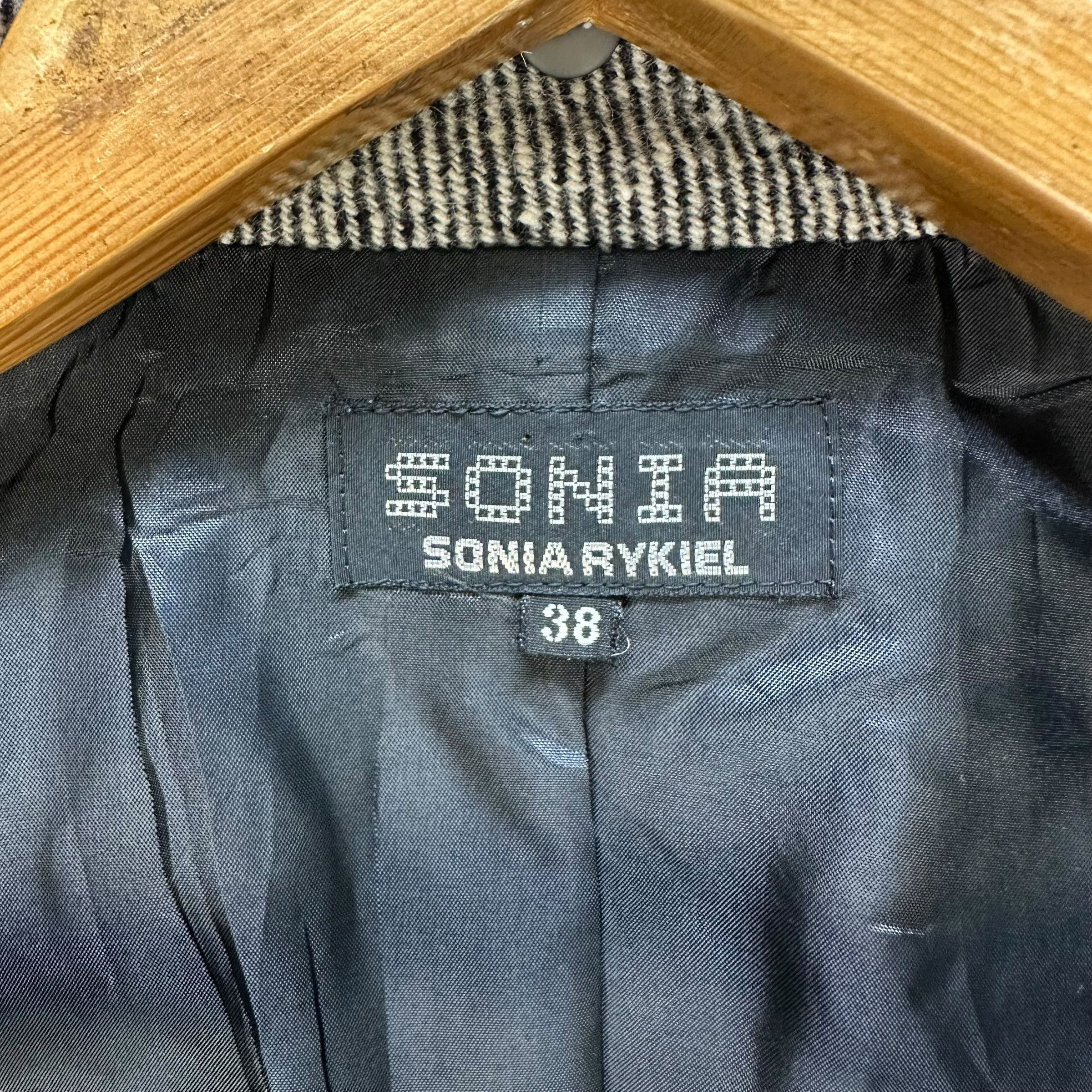 Sonia Rykiel SONIA RYKIEL Double Breast Wool Crop Coat Jacket #A63-1528 Size S / US 4 / IT 40 - 7 Thumbnail
