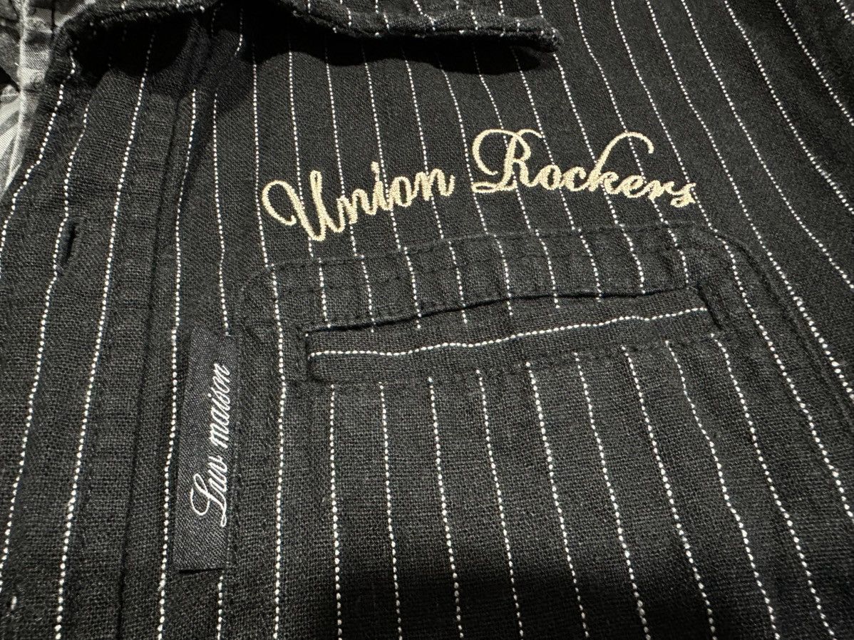 Hysteric Glamour × If Six Was Nine × Japanese Brand 🔥Sick Y2K Luv Maison Jackrose Union Rock Double Layer Shirt Size US M / EU 48-50 / 2 - 9 Thumbnail