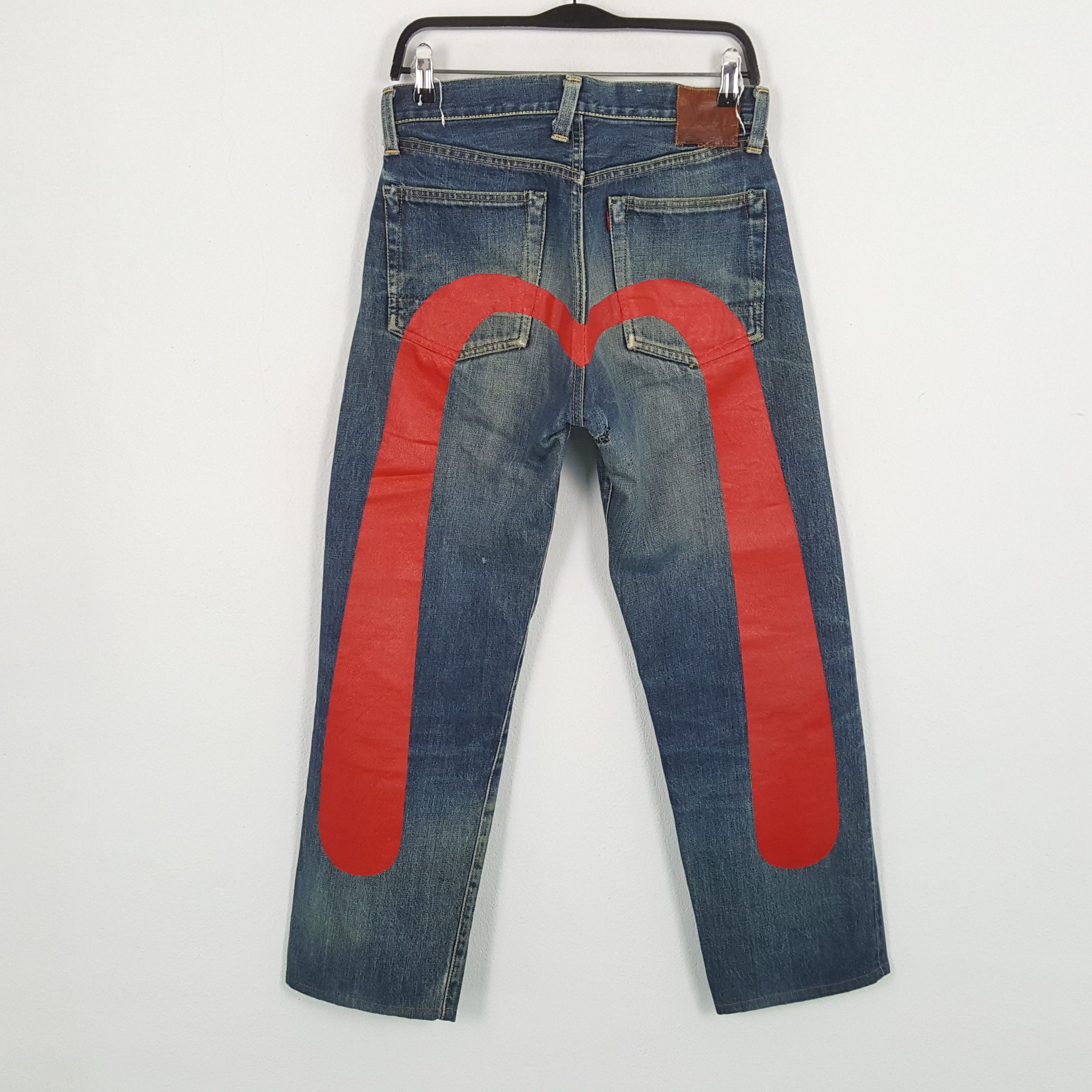 Evisu × Japanese Brand × Vintage EVIS Japanese Brand Streetwear Custom Daicock Jeans Size US 28 / EU 44 - 1 Thumbnail