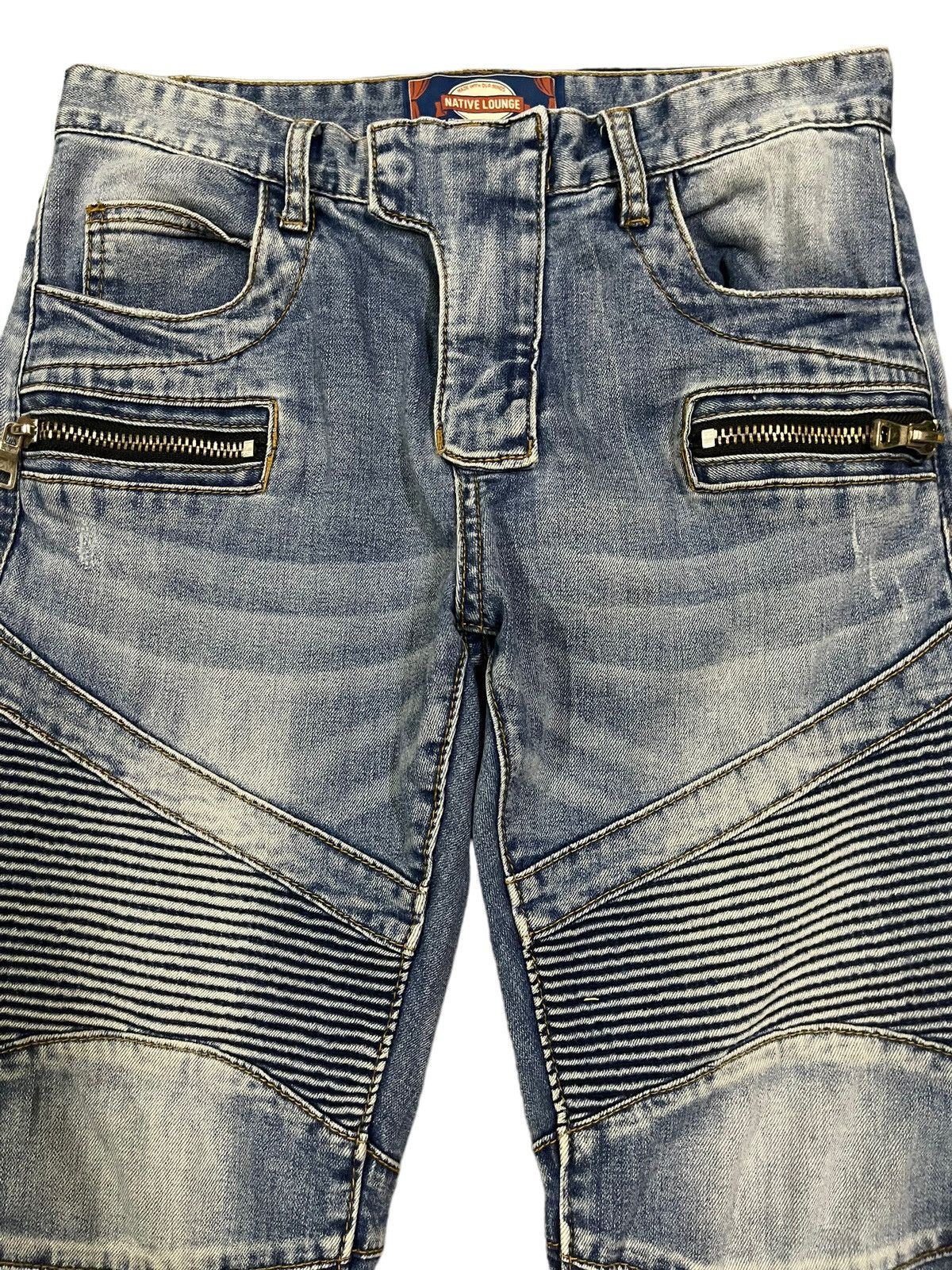 14th Addiction Vintage Japanese Brand Avant Garde Amiri Style Jeans Size US 30 / EU 46 - 3 Thumbnail