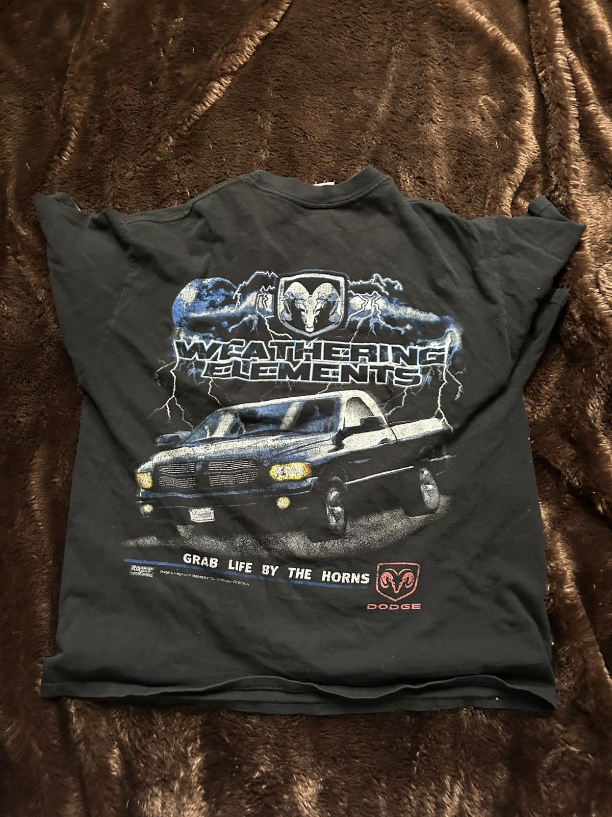 Vintage Vintage Ram Dodge Tee Size US L / EU 52-54 / 3 - 2 Thumbnail