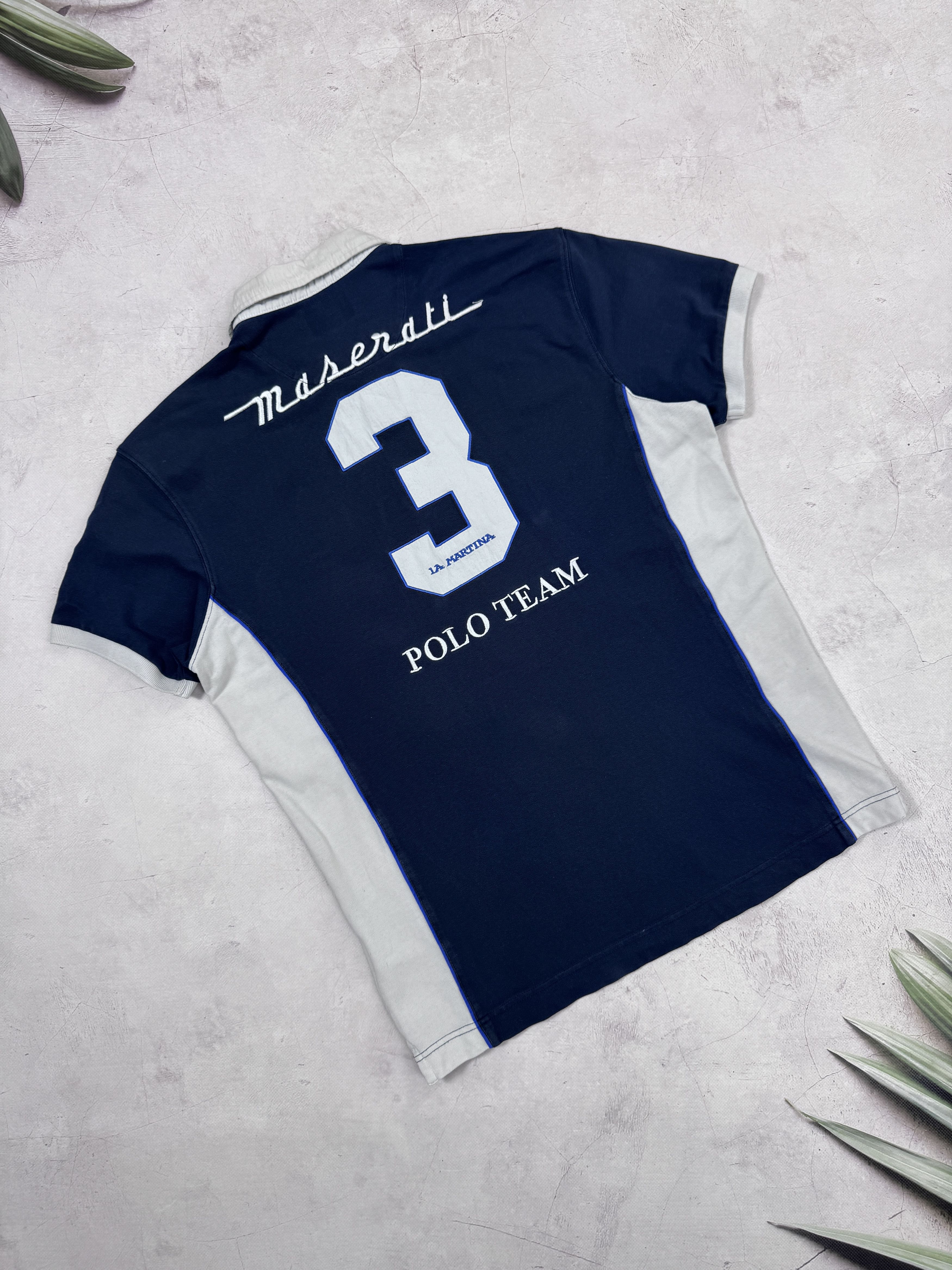 La Martina La Martina Polo Team T-Shirt #3 MASERATI x2 pieces Size US M / EU 48-50 / 2 - 19 Thumbnail