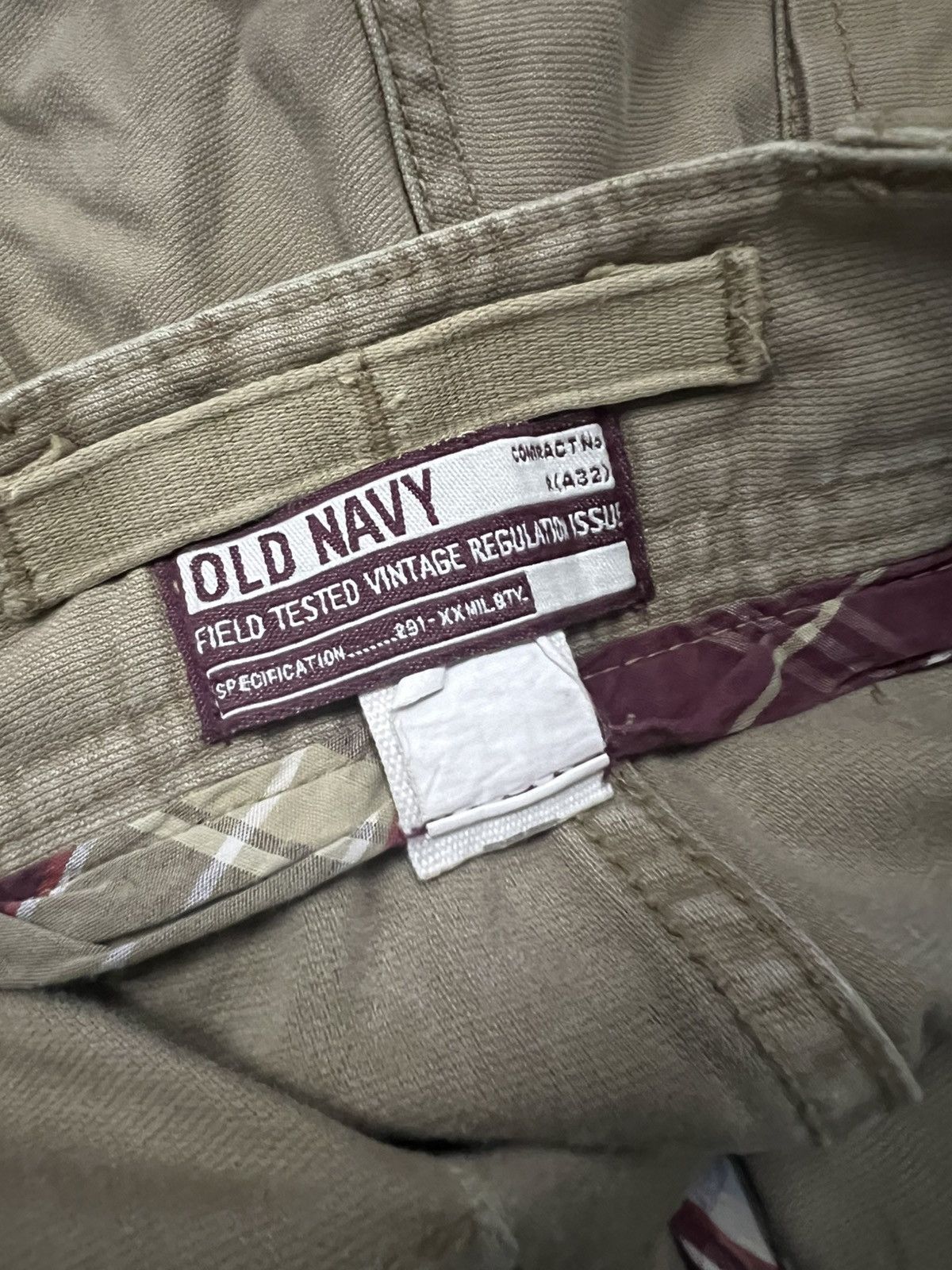 Japanese Brand × Vintage OLD NAVY SHORT CARGO PANT Size US 31 - 6 Thumbnail