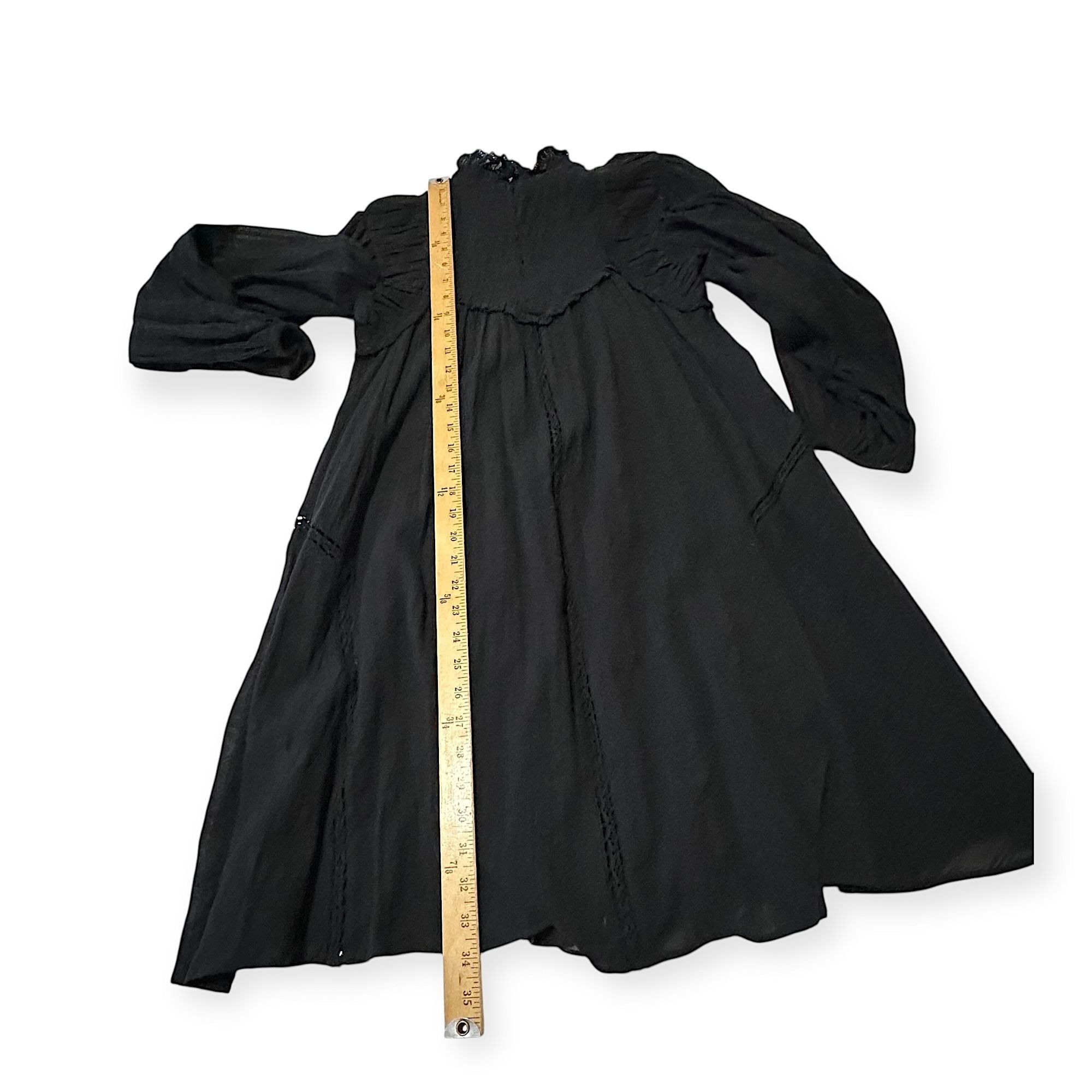Isabel Marant Etoile ISABEL MARANT ÉTOILE Isma Black Mini Dress, Size FR36/S, NW Size XS / US 0-2 / IT 36-38 - 14 Thumbnail