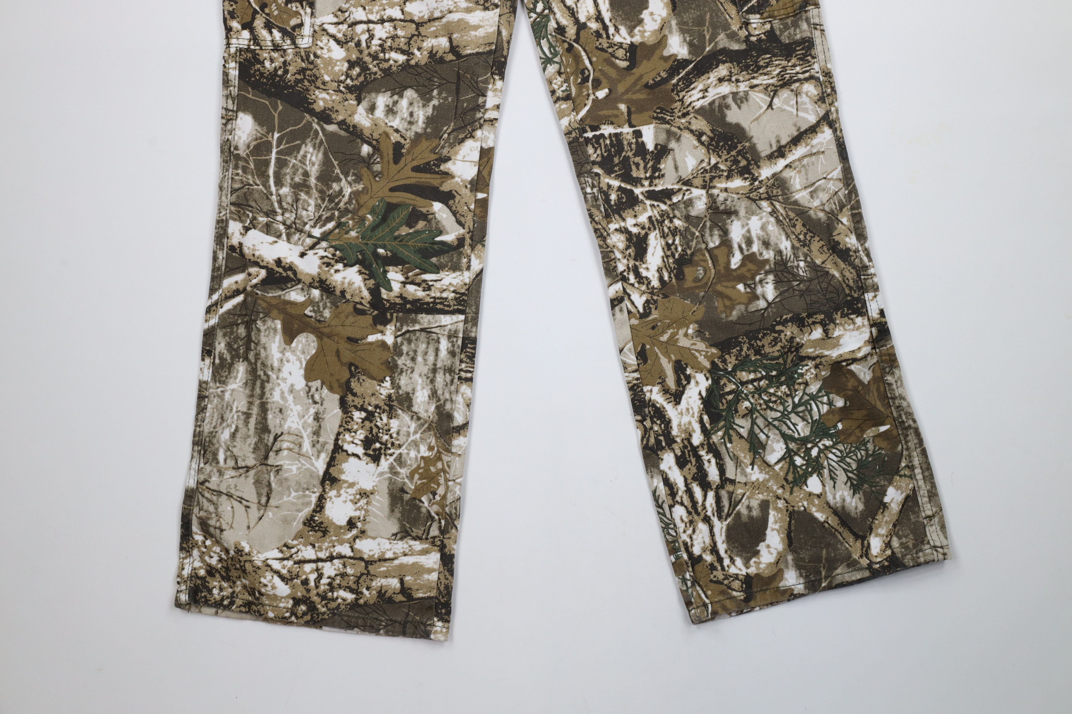Vintage Vintage 90s Streetwear Faded Camouflage Wide Leg Cargo Pants Size US 34 / EU 50 - 4 Thumbnail