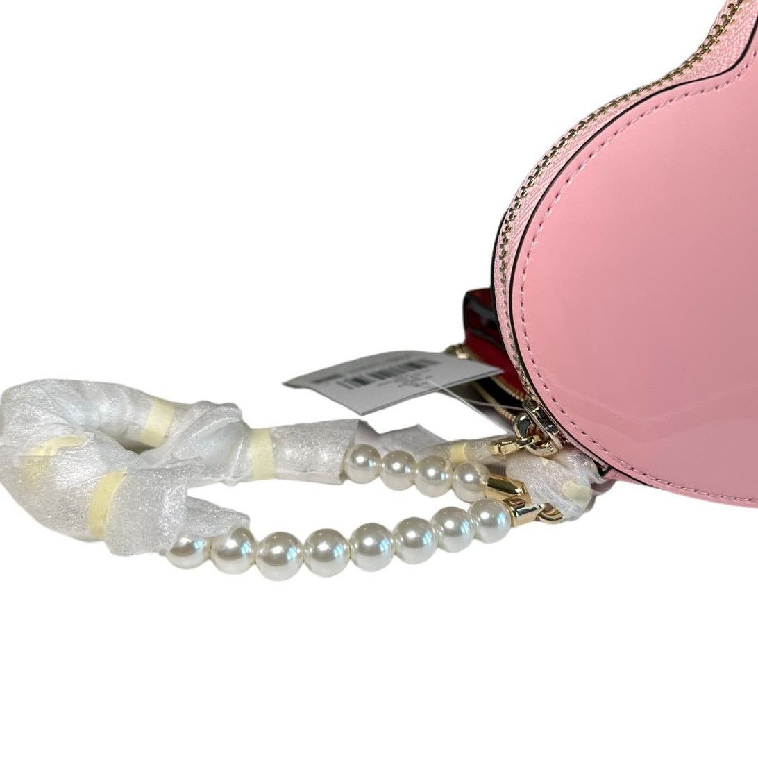 Kate Spade Kate Spade Love Shack 3d Heart Wristlet in Tea Rose Size ONE SIZE - 6 Thumbnail