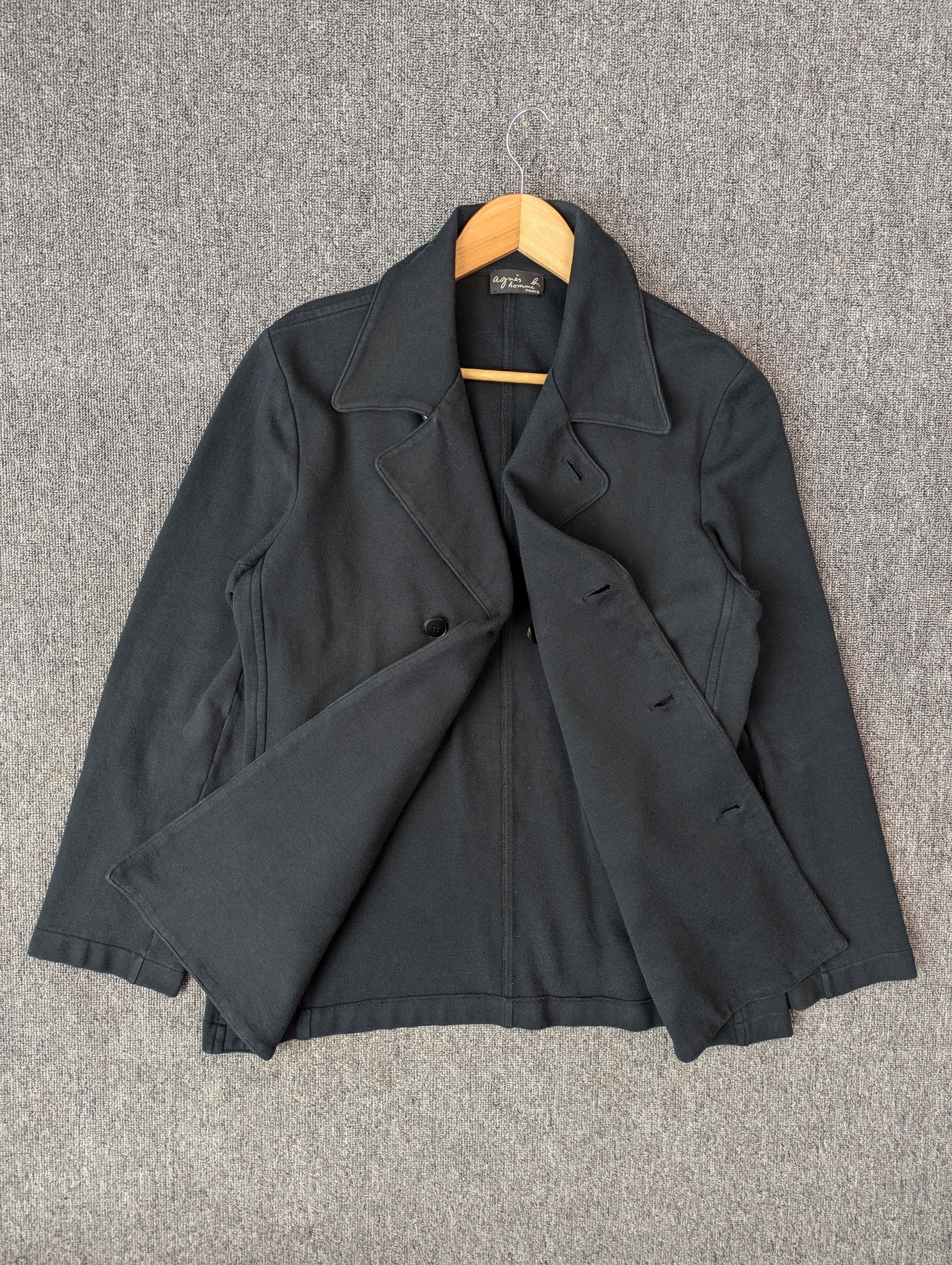agnes b. Agnes B Home Paris Double Breasted Cotton Coat Jacket Size US M / EU 48-50 / 2 - 3 Thumbnail