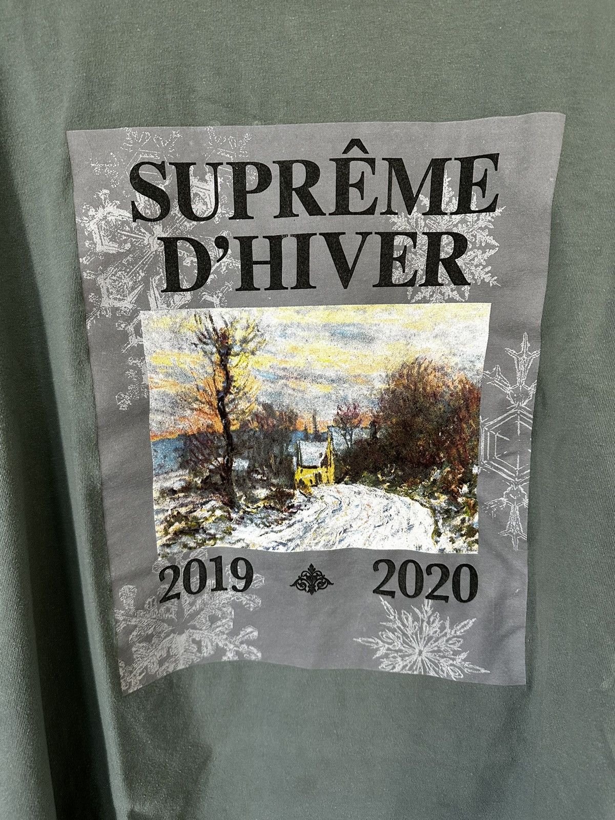 Supreme Supreme D’Hiver tee Size US XL / EU 56 / 4 - 3 Thumbnail