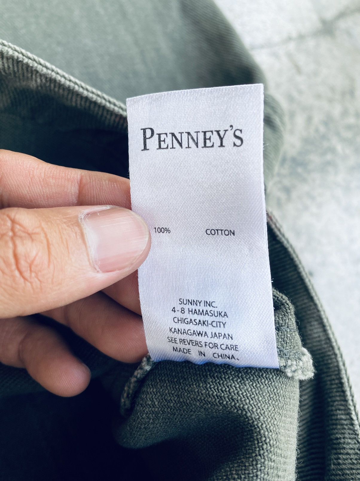 JCPenney Vintage Jc Penneys Sanforized Baggy Carpenter Pants Size US 29 - 10 Thumbnail