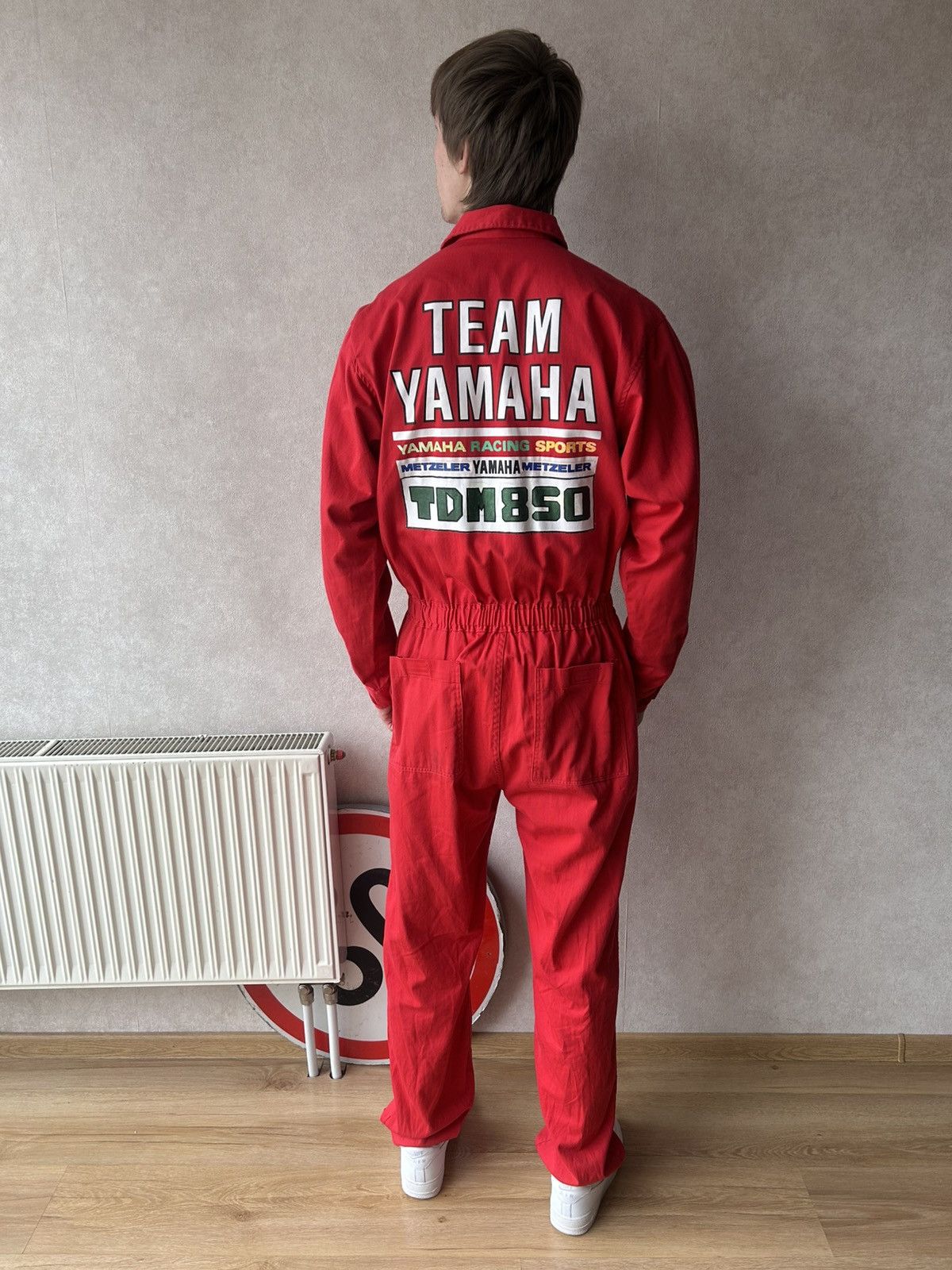 Yamaha Vintage Yamaha Racing Team Coverall Japan Made Size US 34 / EU 50 - 4 Thumbnail