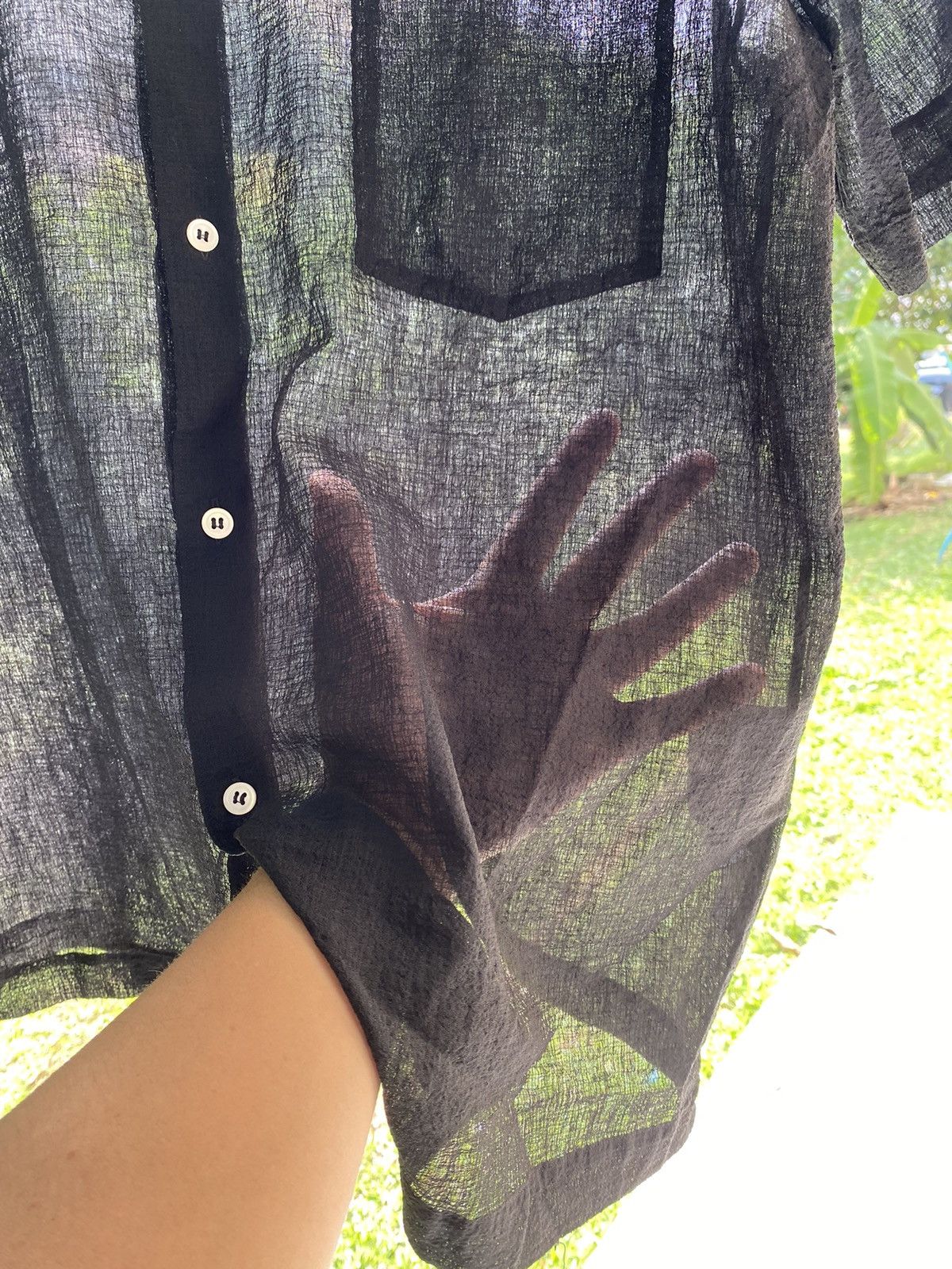 Comme des Garcons Homme Plus SS01 CDG Homme plus Mesh shirt Size US M / EU 48-50 / 2 - 11 Thumbnail