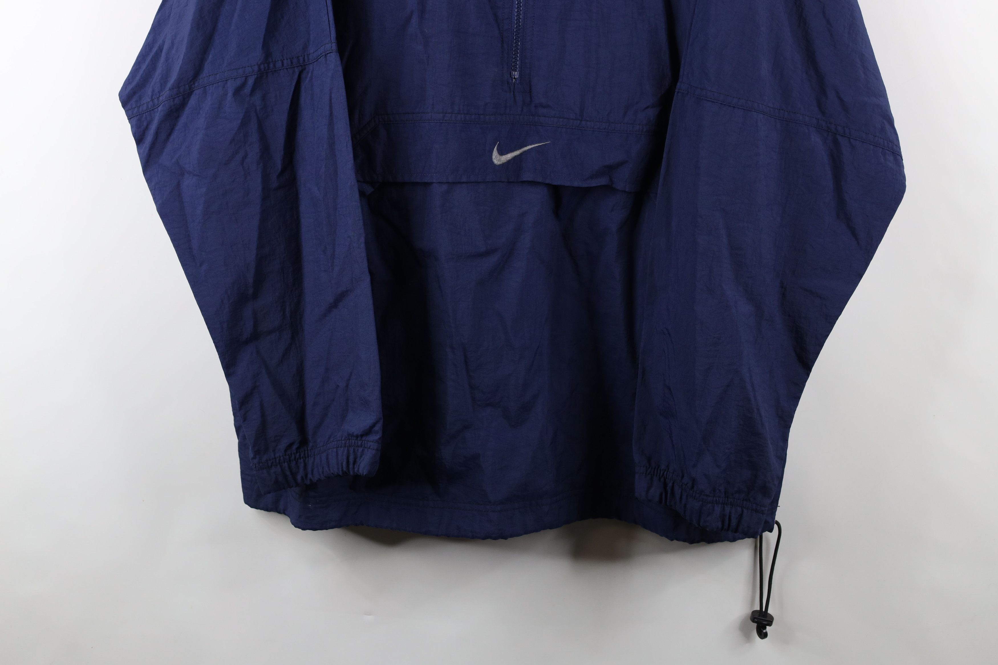 Nike × Vintage Vintage 90s Nike Scott Center Swoosh Hooded Anorak Jacket Size US M / EU 48-50 / 2 - 3 Thumbnail
