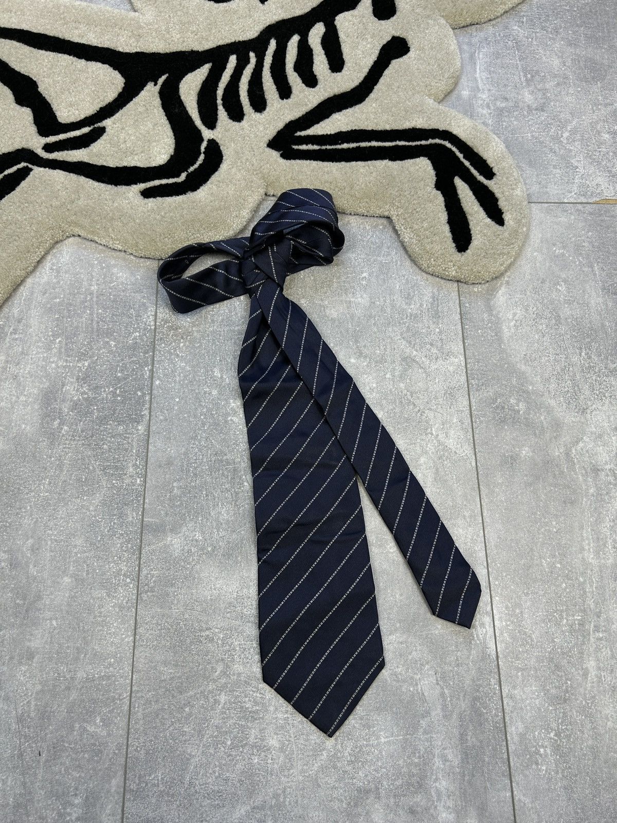 Burberry × Vintage Mens Vintage Burberry novacheck tie luxury rare monogram Size ONE SIZE - 6 Thumbnail