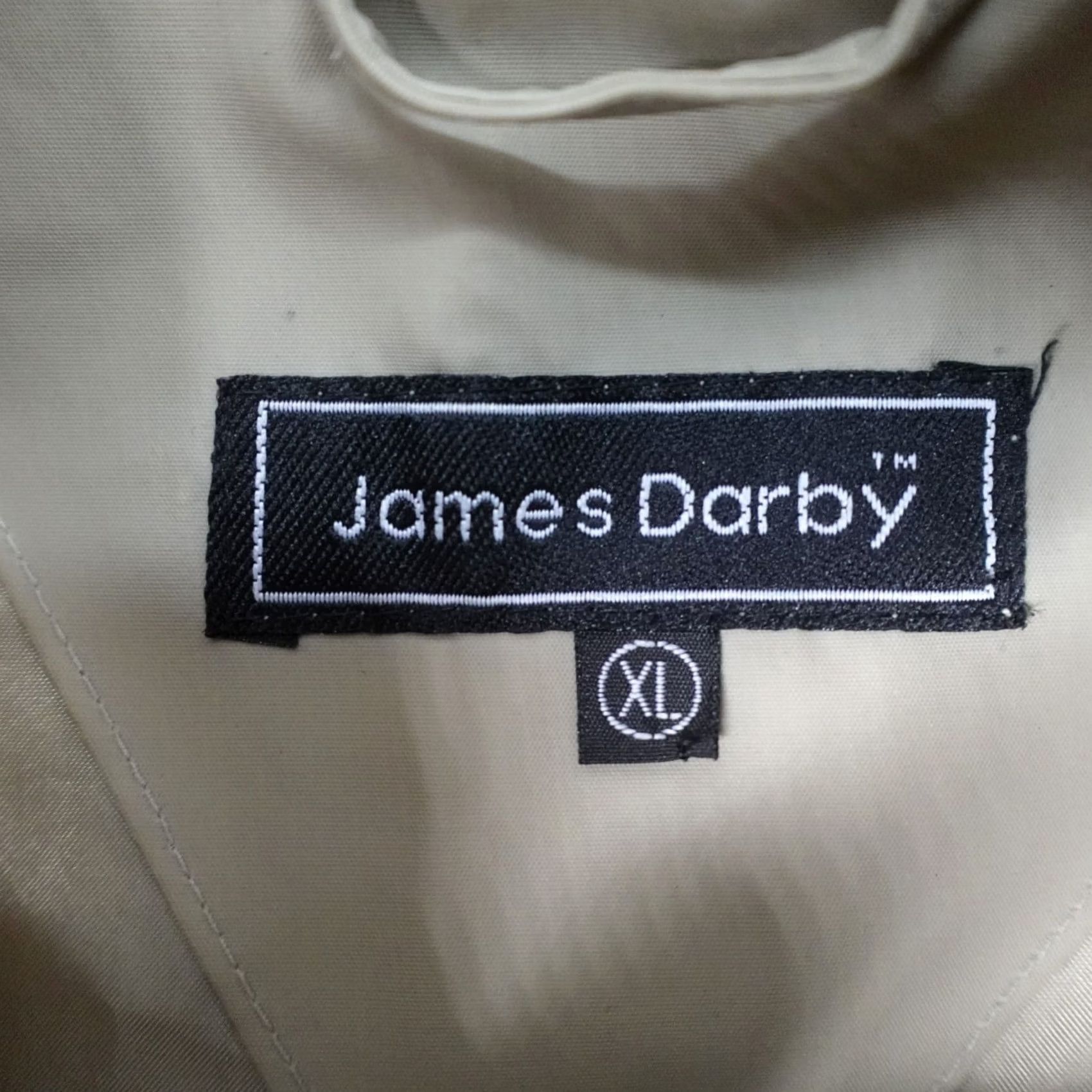 Vintage James Derby Jacket XL Men's Beige 1/4 Zip 100% PVC Size US XL / EU 56 / 4 - 4 Thumbnail