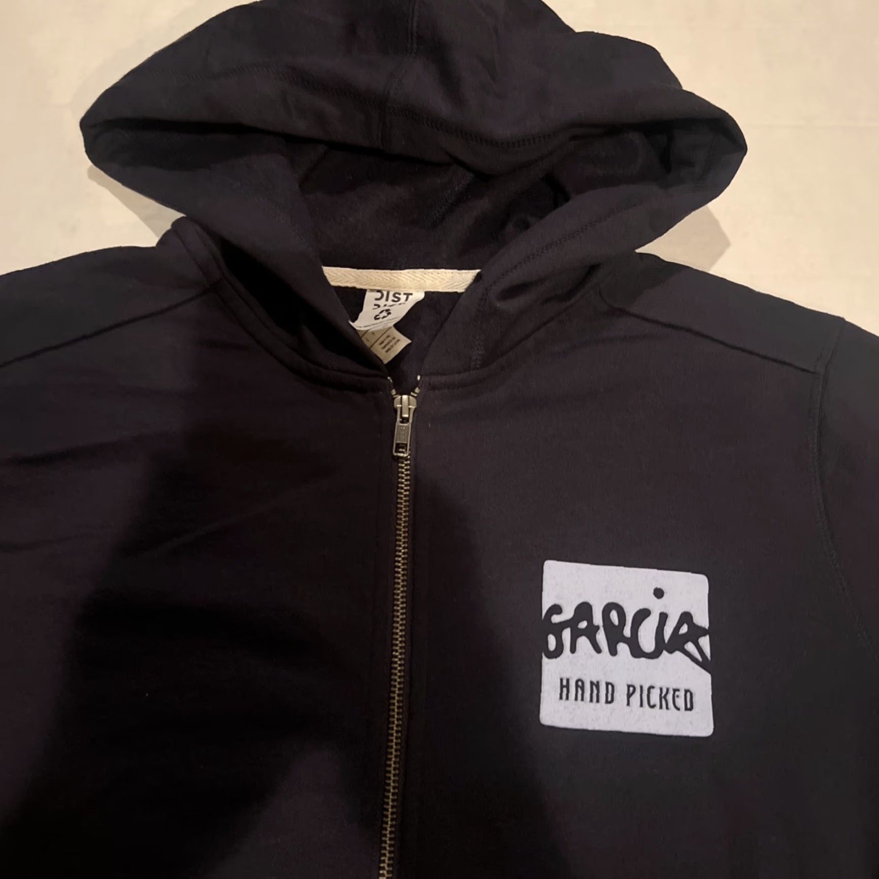 Vintage VINTAGE Jerry Garcia Hand Picked Guitar Flower Weed Zip Up Sweatshirt Hoodie Small New Size US S / EU 44-46 / 1 - 4 Thumbnail