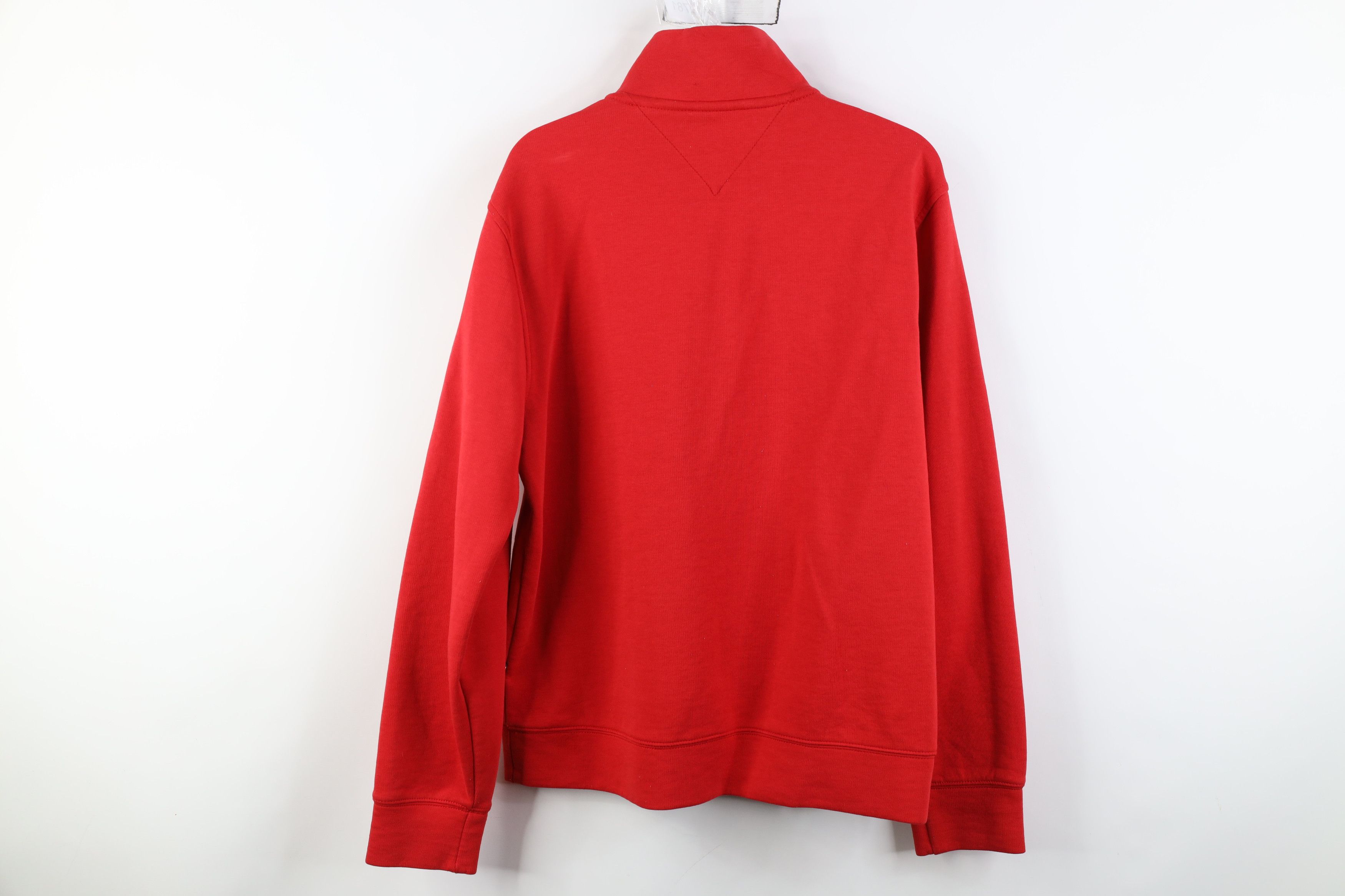 Tommy Hilfiger Vintage Y2K Tommy Hilfiger 1/4 Half Zip Pullover Sweatshirt Size US M / EU 48-50 / 2 - 14 Thumbnail