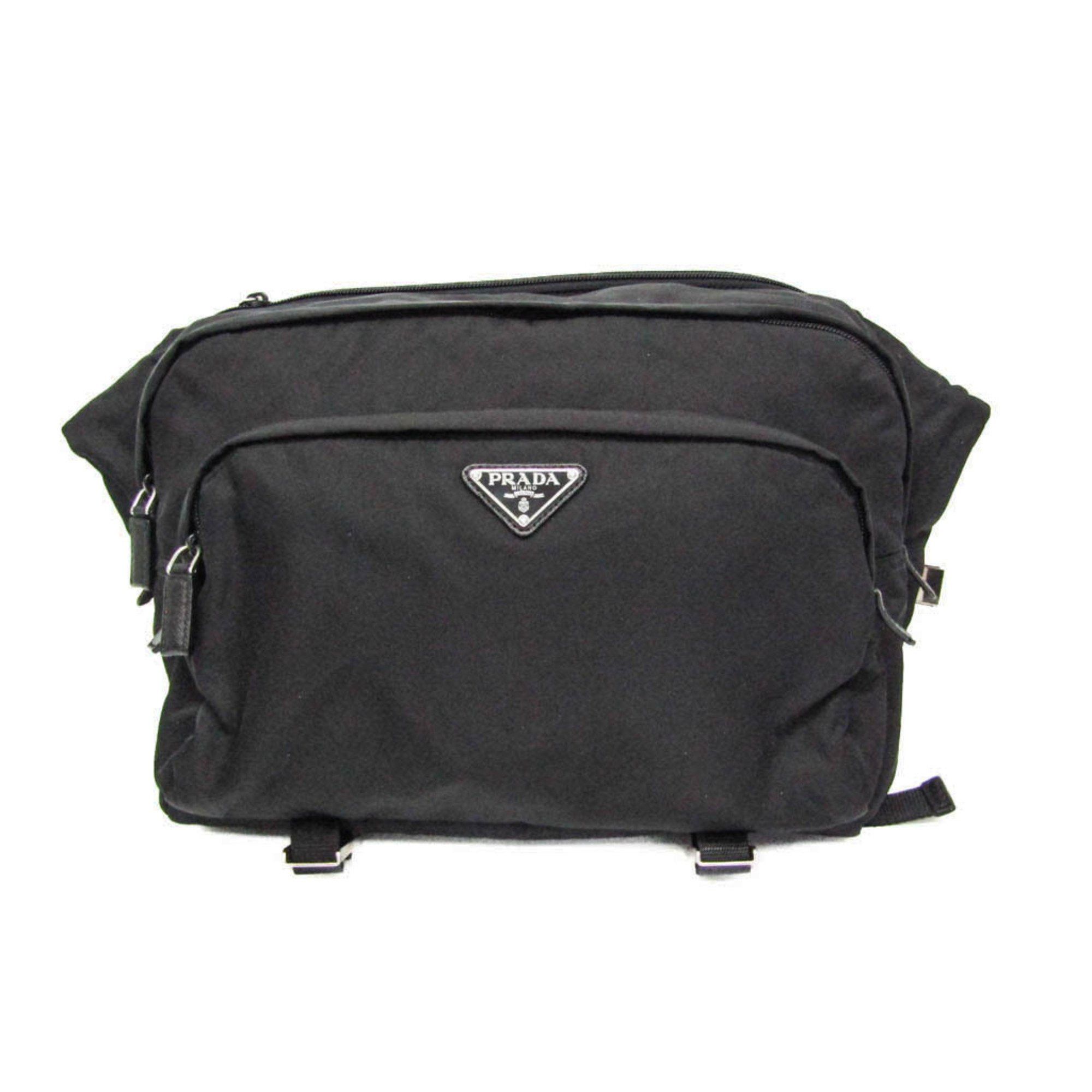 Prada Prada TESSUTO MONTAGN 2VH021 Men's Nylon Shoulder Bag,Sling Bag Black Size ONE SIZE - 1 Thumbnail