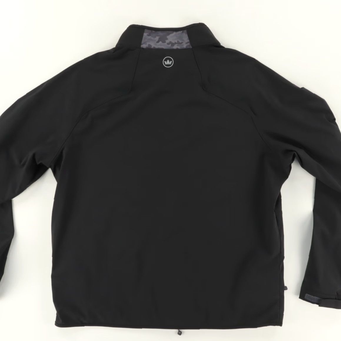Peter Millar Peter Millar Flex Adapt Full Zip High Stretch Solid Mock Long Sleeve Jacket Black Men's XL Size US XL / EU 56 / 4 - 4 Thumbnail