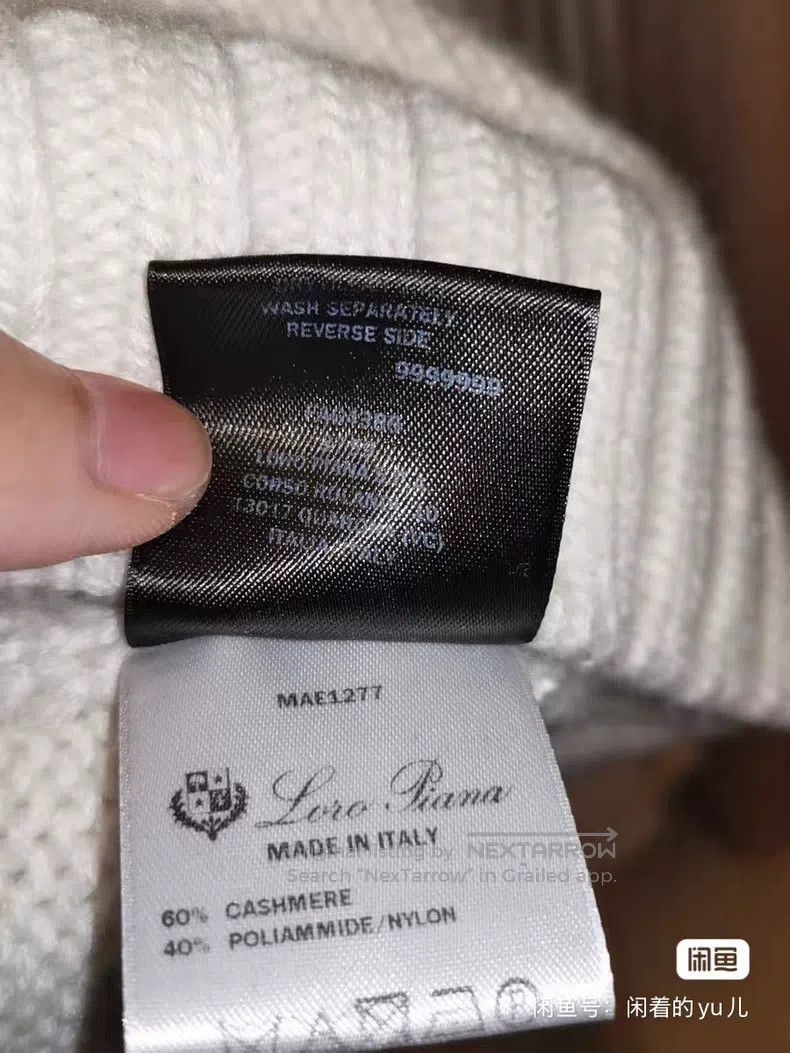 Loro Piana Loro Piana Cashmere sweater with a high collar Size S / US 4 / IT 40 - 4 Thumbnail