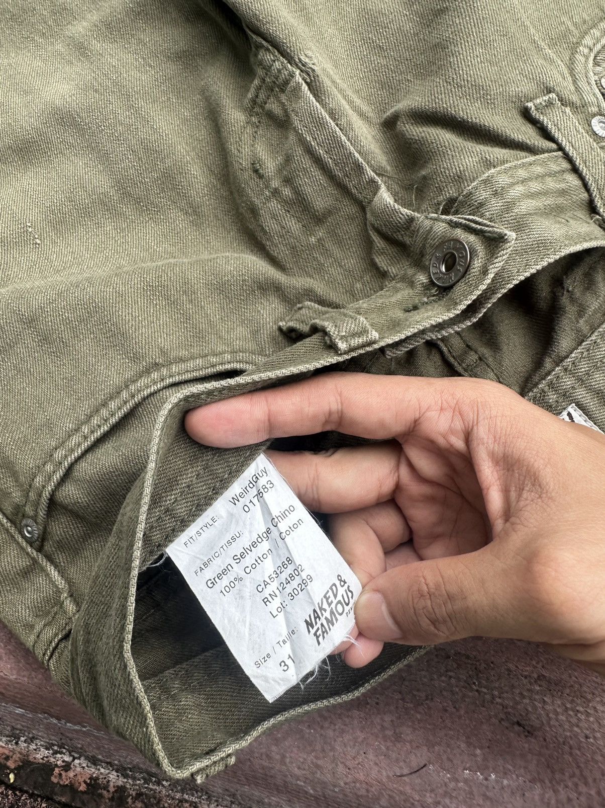 Naked & Famous Naked and Famous Weird Guy Size US 32 / EU 48 - 5 Thumbnail