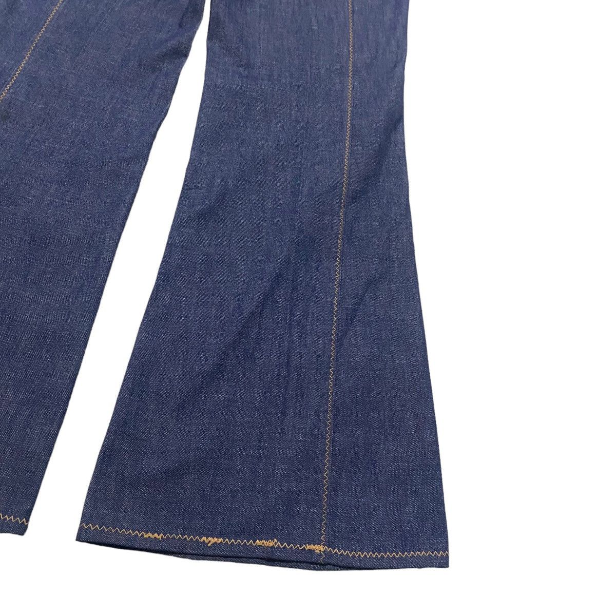 Sears Vintage 60s Sears Kings Road Denim Super Flare Jeans Size US 31 - 16 Thumbnail