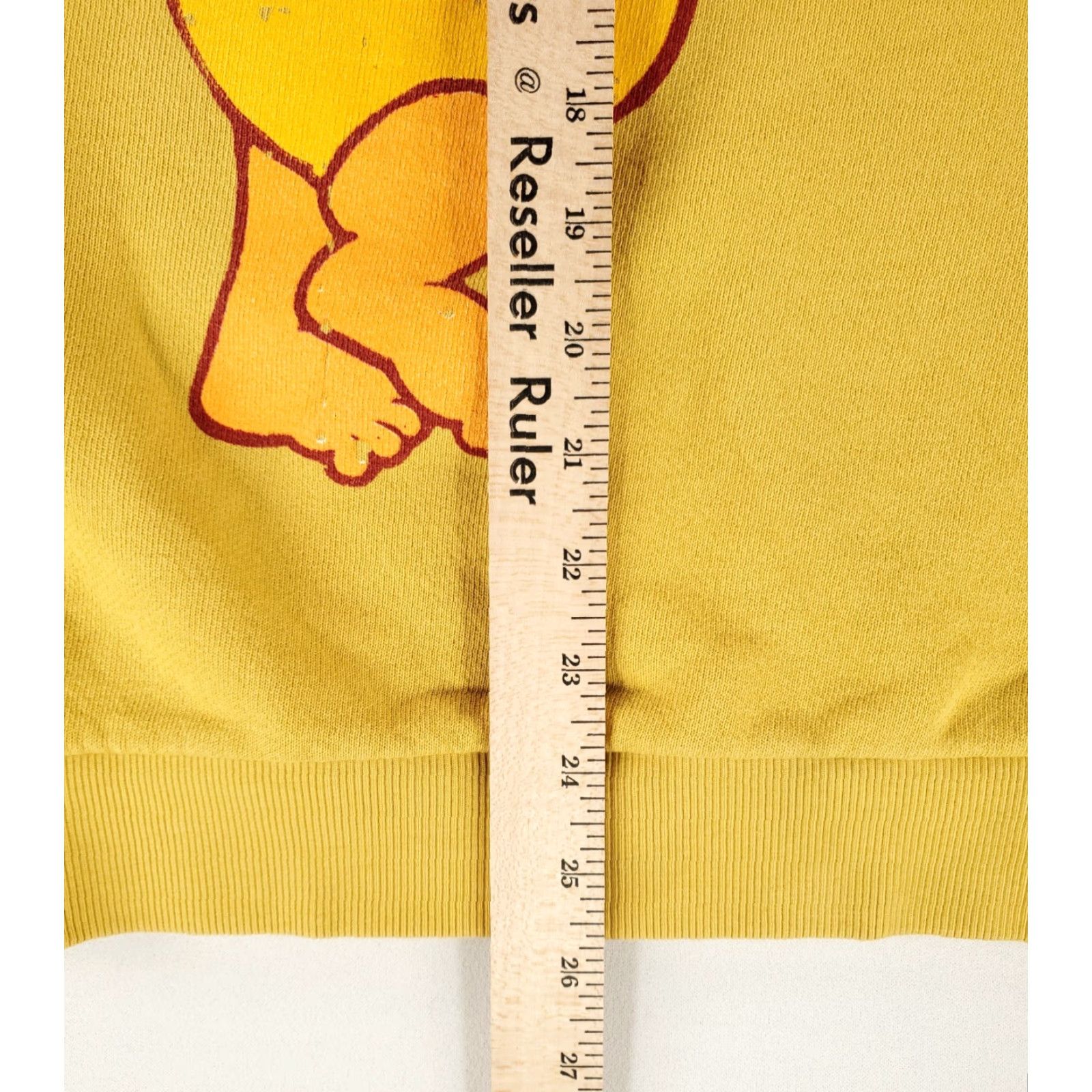 Asos OSO Oso Boys Lie Crew Neck Sweatshirt Little Devil Yellow Mens XXL Sleeve Pullover Sweatshirt Mens 2XL Crew Neck Yellow Devil Size US XXL / EU 58 / 5 - 6 Thumbnail