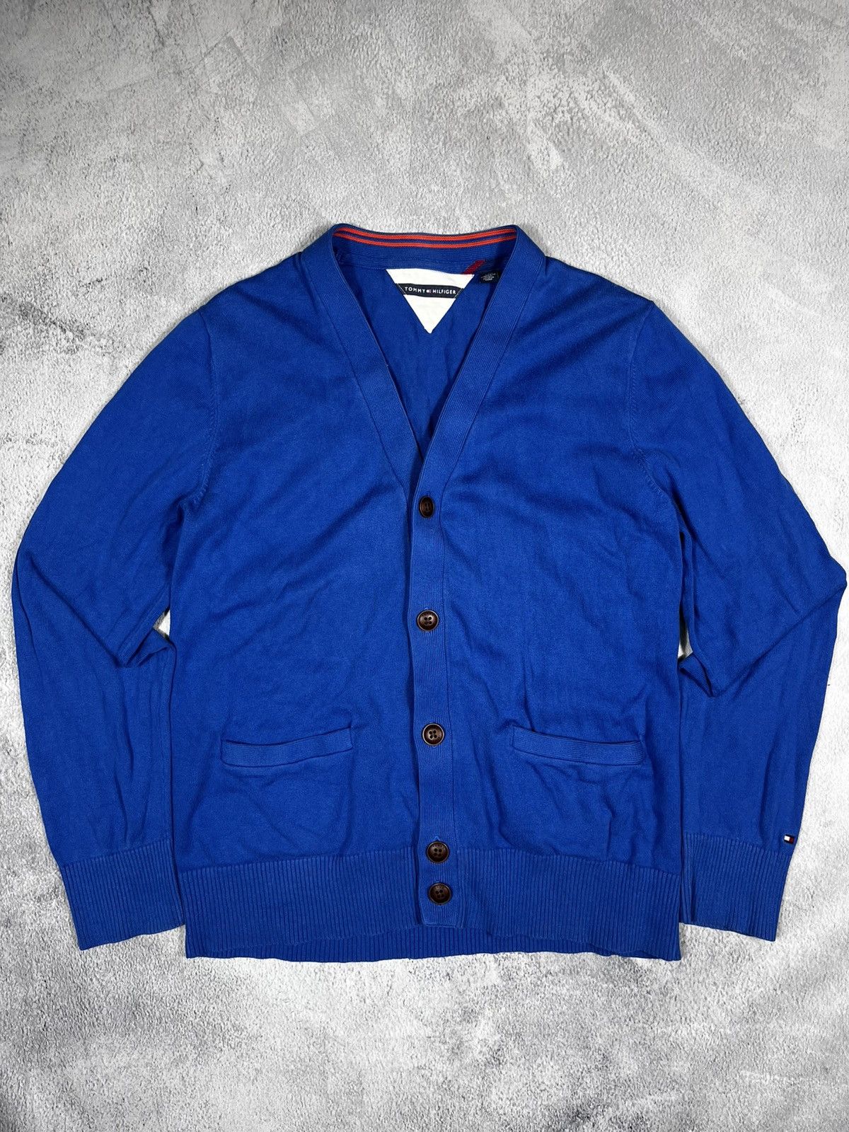 Tommy Hilfiger × Vintage Vintage Y2K Tommy Hilfiger button ups cardigan old money Size US L / EU 52-54 / 3 - 1 Thumbnail