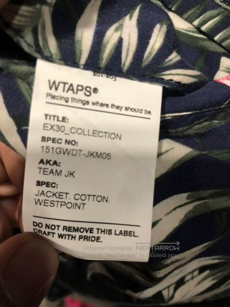 Wtaps Wtaps Floral baseball uniform Size US M / EU 48-50 / 2 - 9 Thumbnail