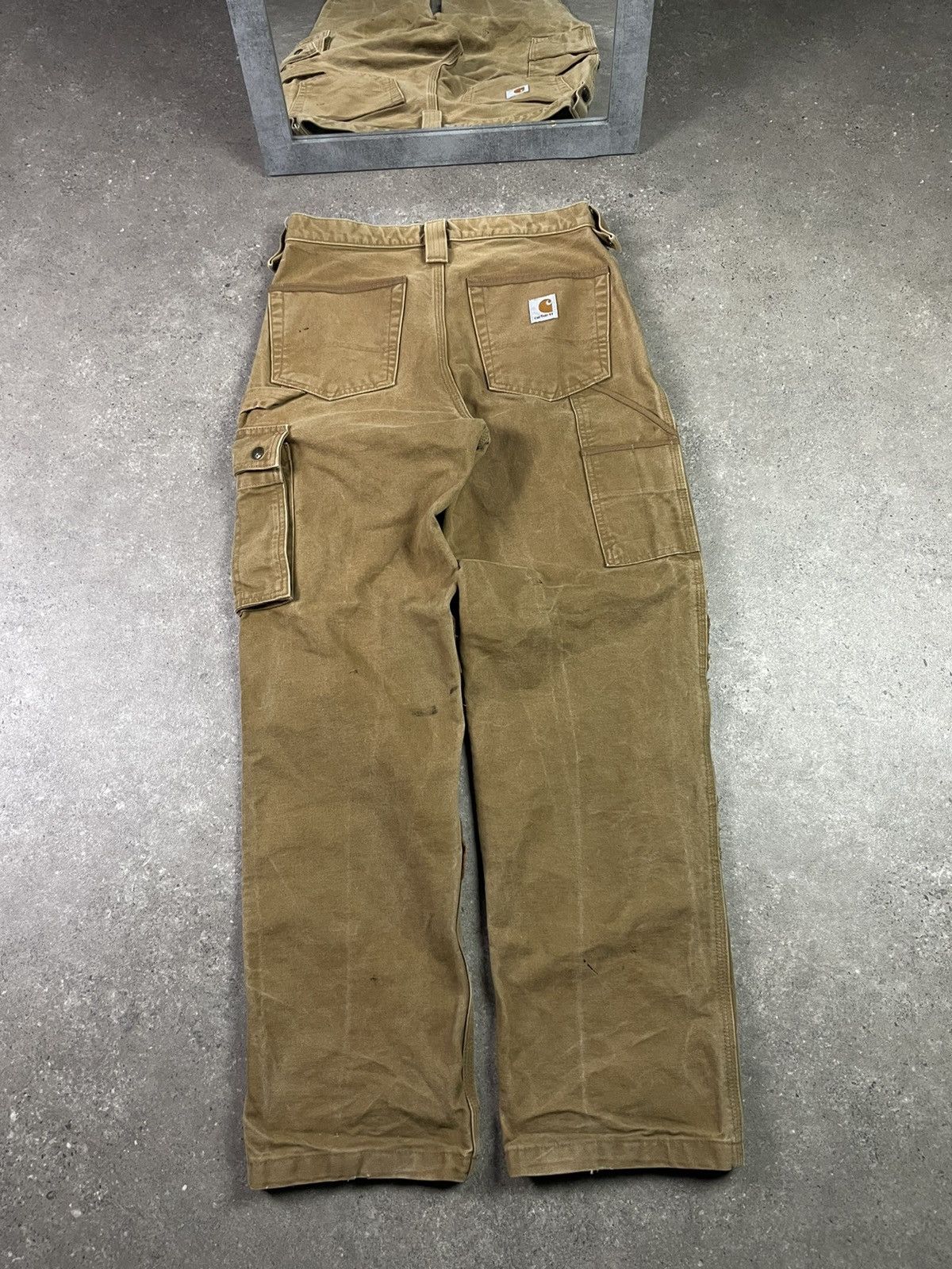 Carhartt × Vintage Vintage Y2K Carhartt Workwear Double Knee Pants Size US 30 / EU 46 - 1 Thumbnail
