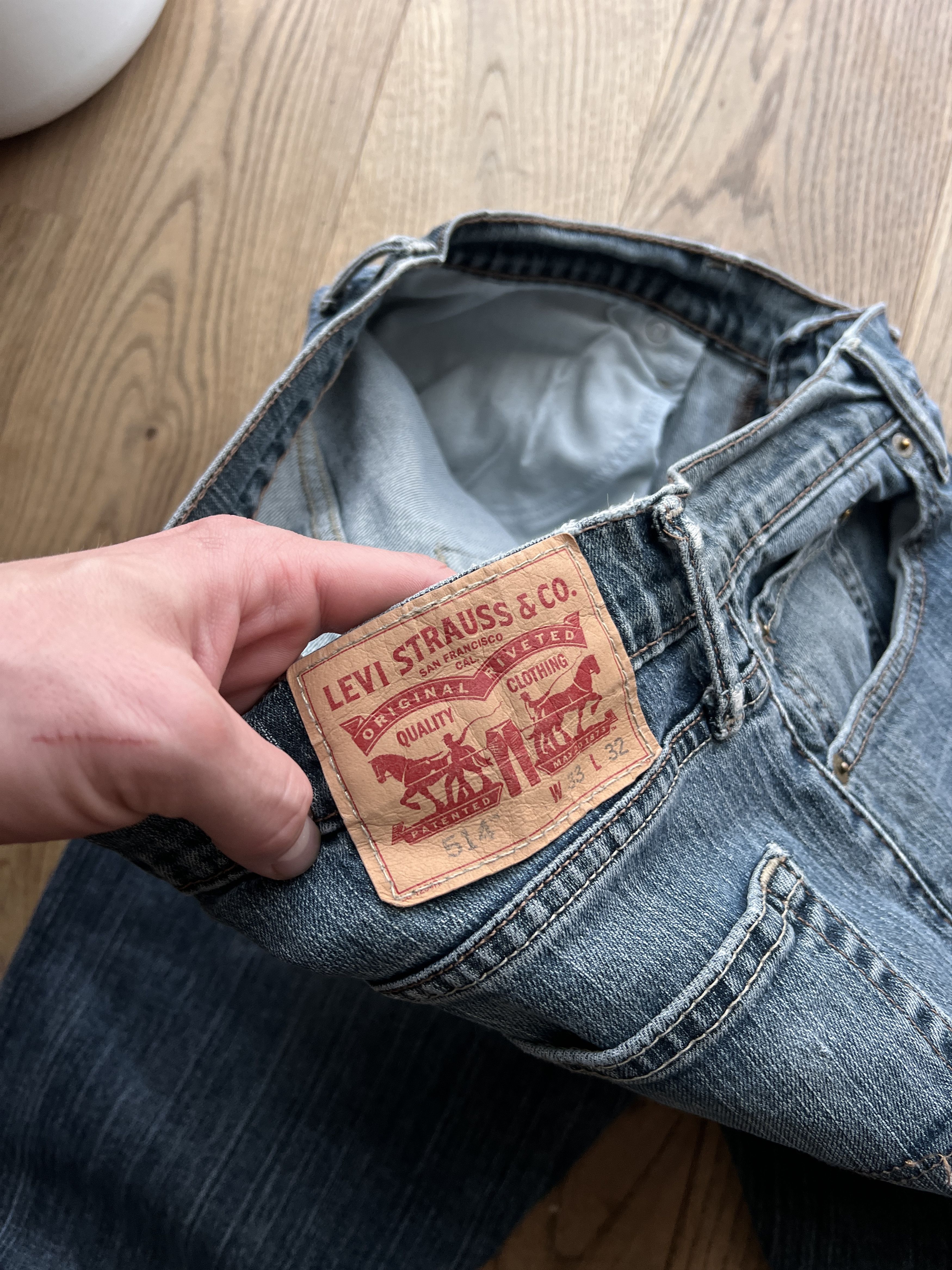 Levi's Y2K Levis vintage retro denim avant garde opium rare hype 33 Size US 33 - 5 Thumbnail