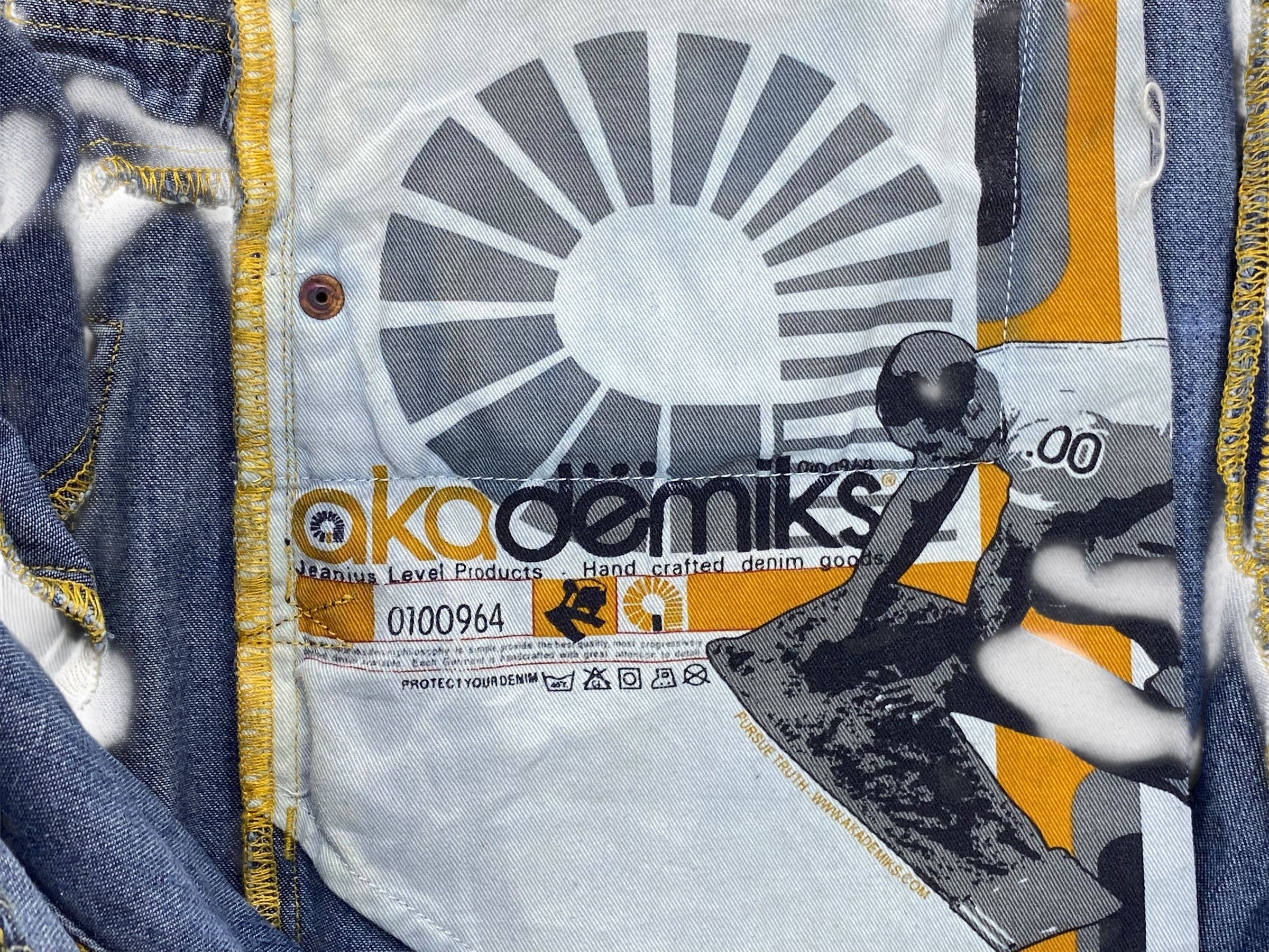 Akademiks Akademiks Denim Jeans Hip Hop Baggy Skateboards Jeans Size US 38 / EU 54 - 10 Thumbnail