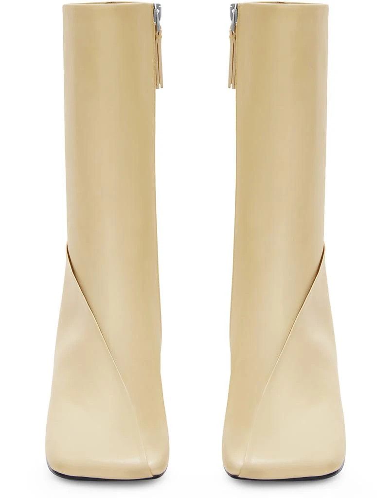 Jil Sander o1y1025 Ankle Boots in Beige Size US 7 / IT 37 - 4 Thumbnail