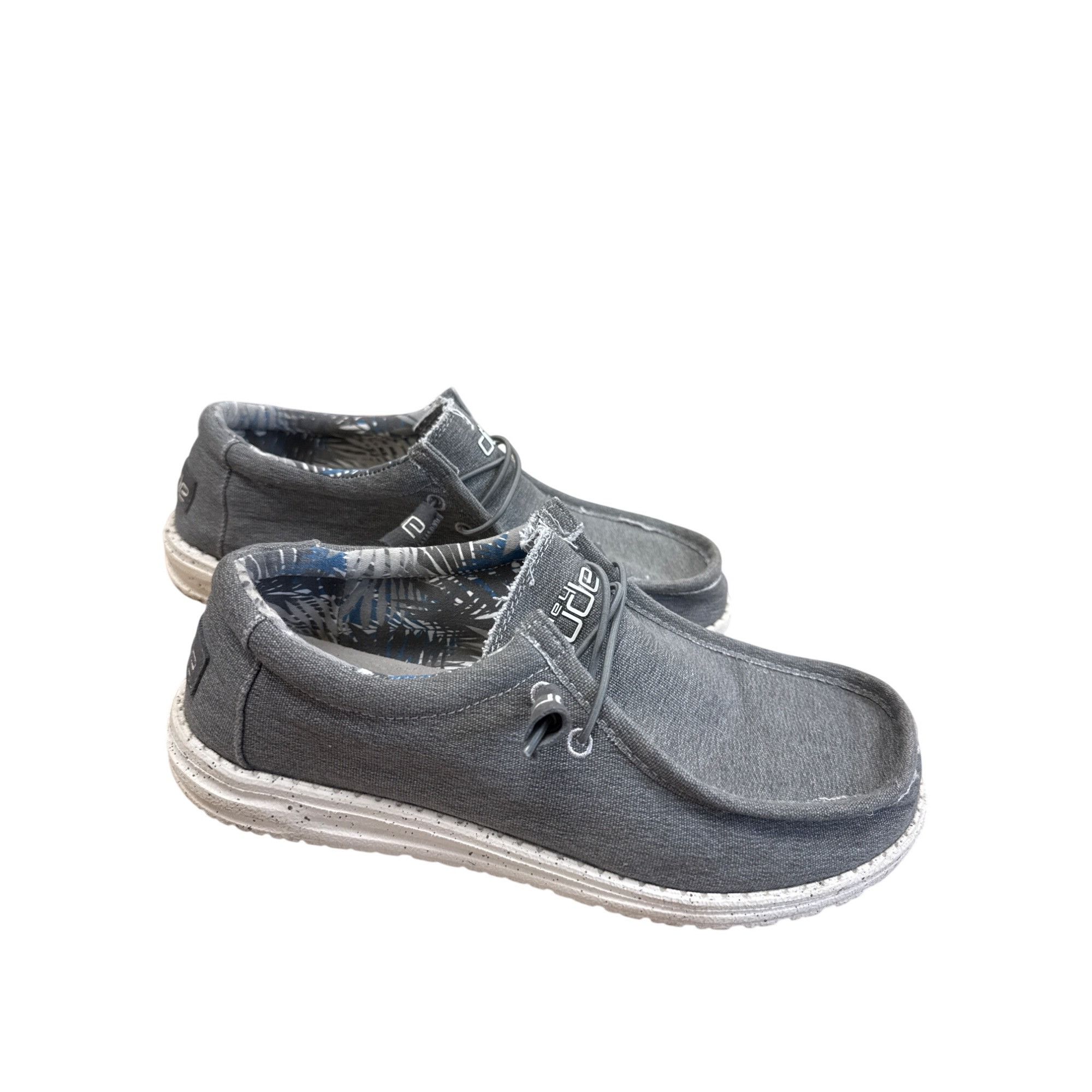 Other Hey Dude Wally Mens Gray Casual Slip-On Loafers Shoes Size 9 Size US 9 / EU 42 - 4 Thumbnail