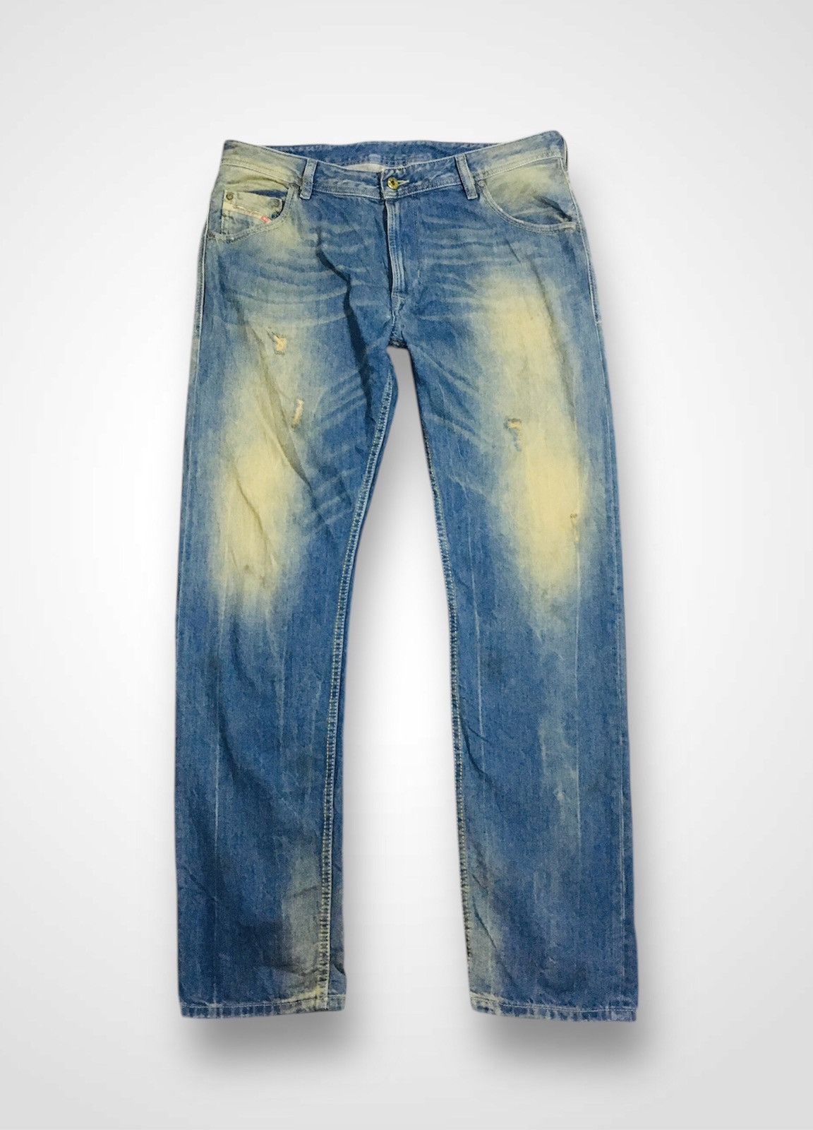 Diesel Diesel Distressed Jeans (16) Size US 37 - 1 Thumbnail