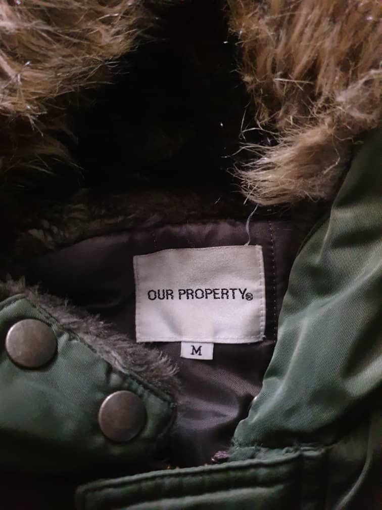 Japanese Brand Our Property green military Jacket Size M / US 6-8 / IT 42-44 - 2 Thumbnail