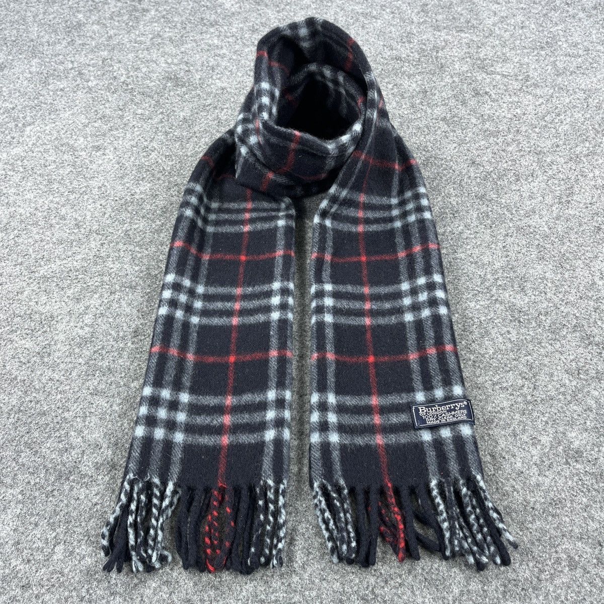 Burberry Vintage Burberry Scarf / Muffler / Neckwear T1508 Size ONE SIZE - 4 Thumbnail