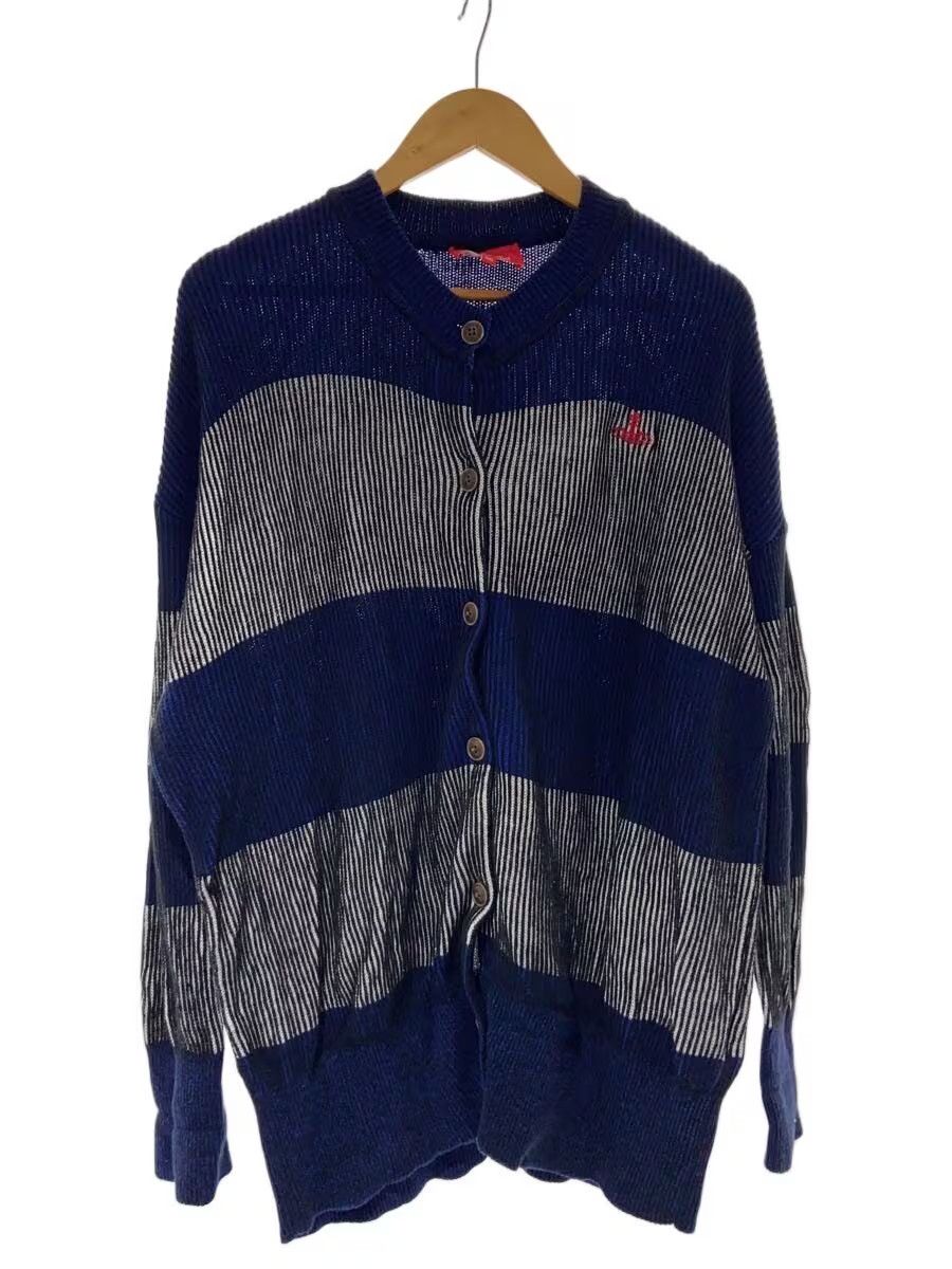 Vivienne Westwood Horse Lion Stripe Knit Cardigan Size US XL / EU 56 / 4 - 1 Thumbnail
